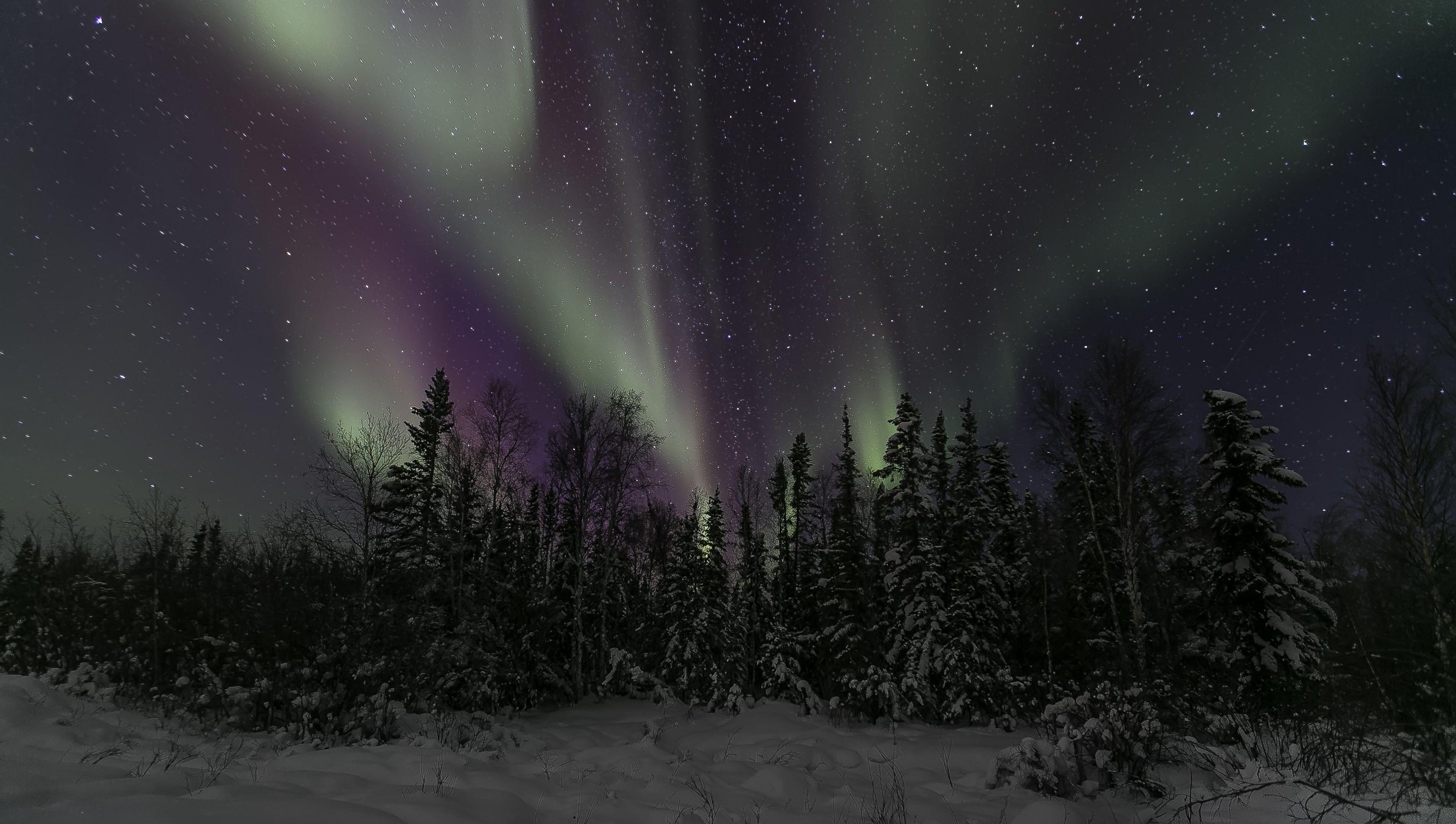 3840x2173 aurora borealis 4k amazing wallpaper HD for desktop