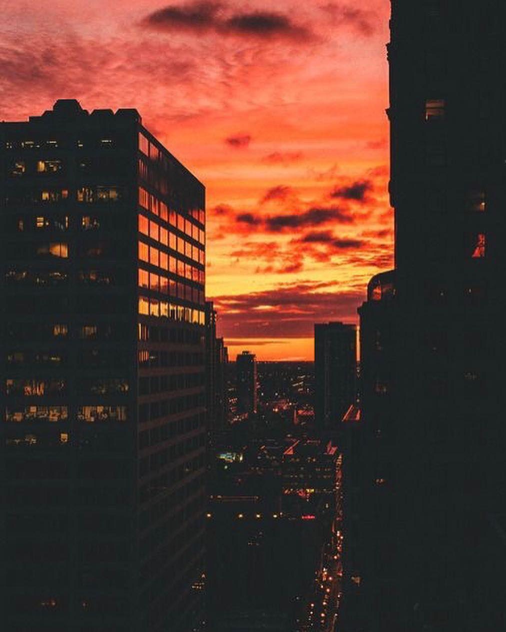 1012x1265 Sky aesthetic, Sunset wallpaper, City .