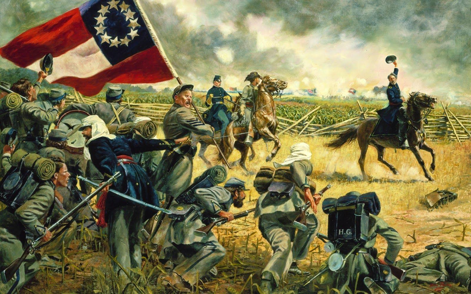1600x1000 American Civil War Art Painting .imagehdfree.