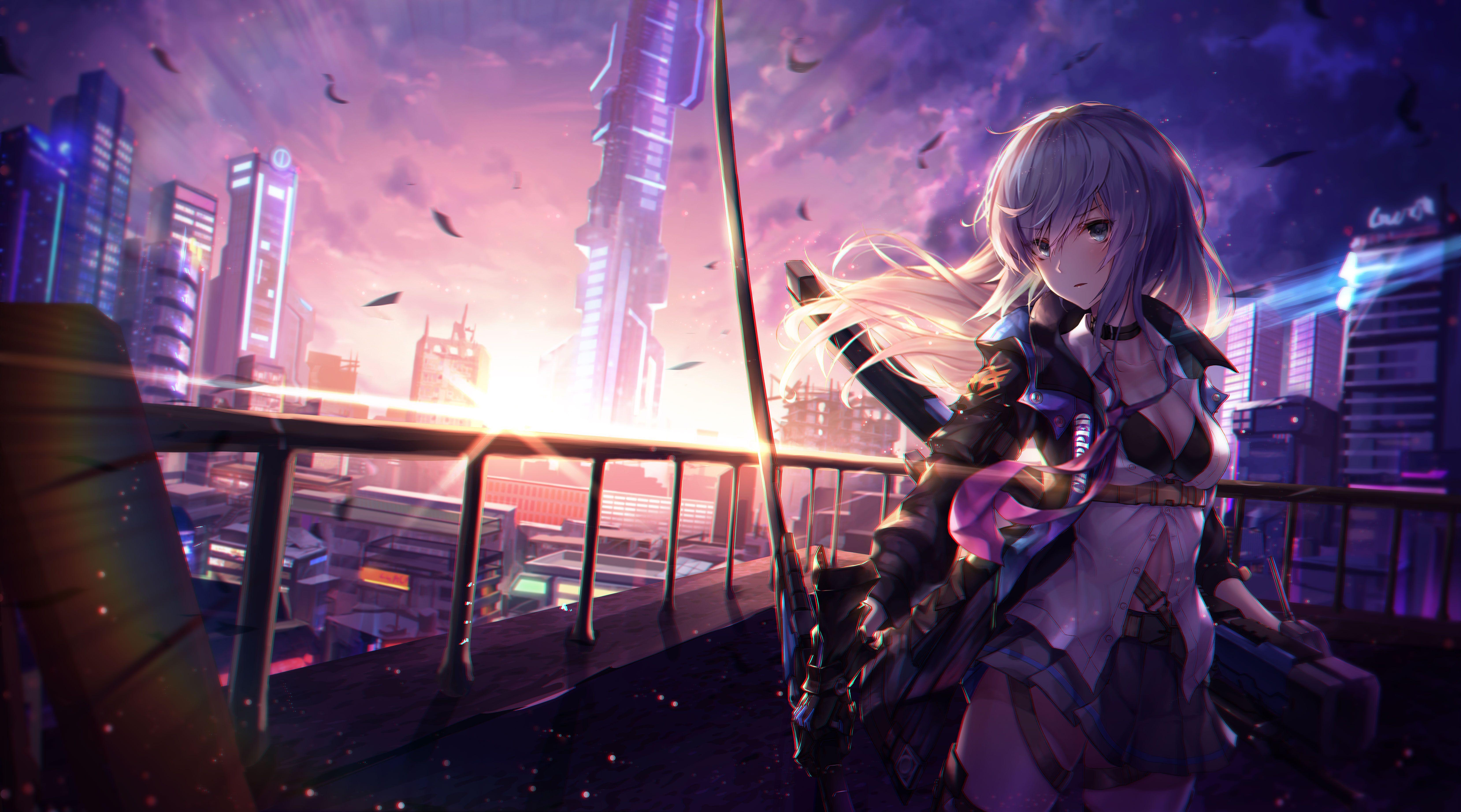 Anime Game Girl Wallpapers - Top Free Anime Game Girl Backgrounds ...