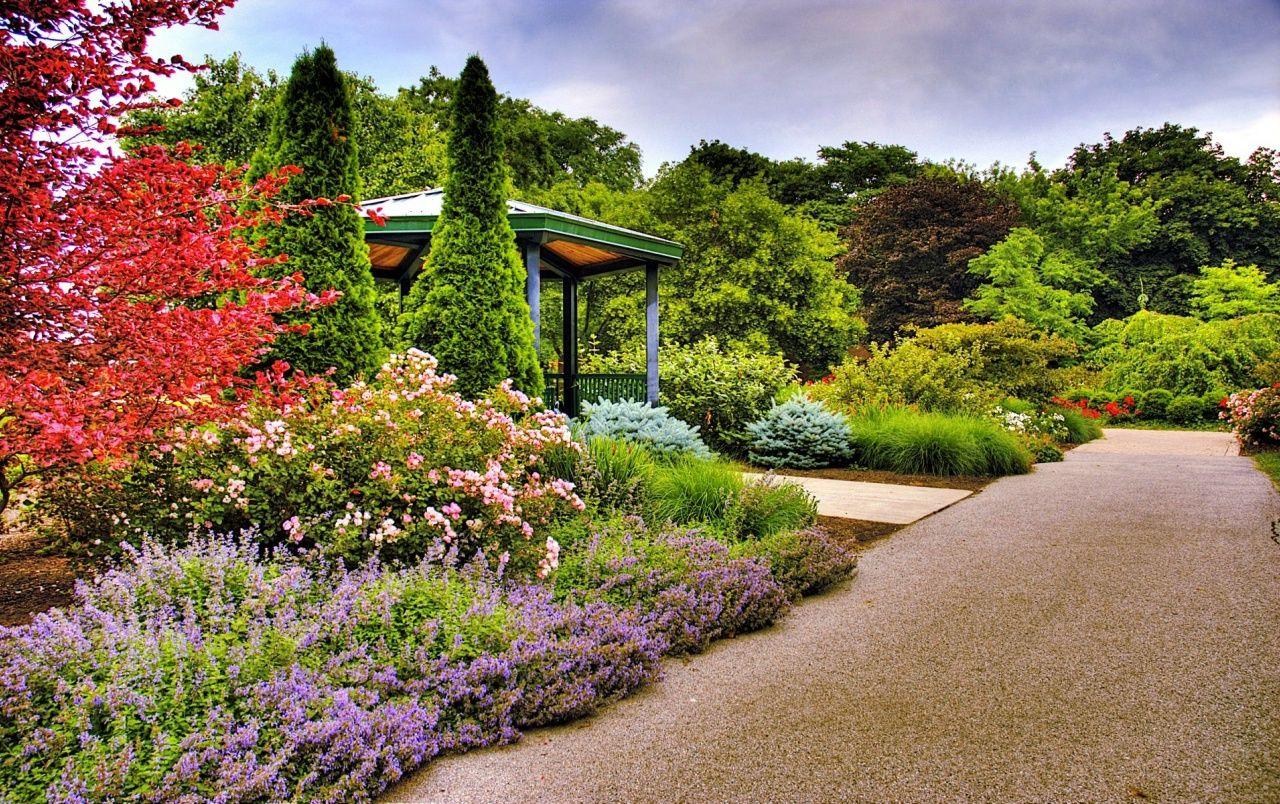1280x804 Colorful garden wallpaper. Colorful .