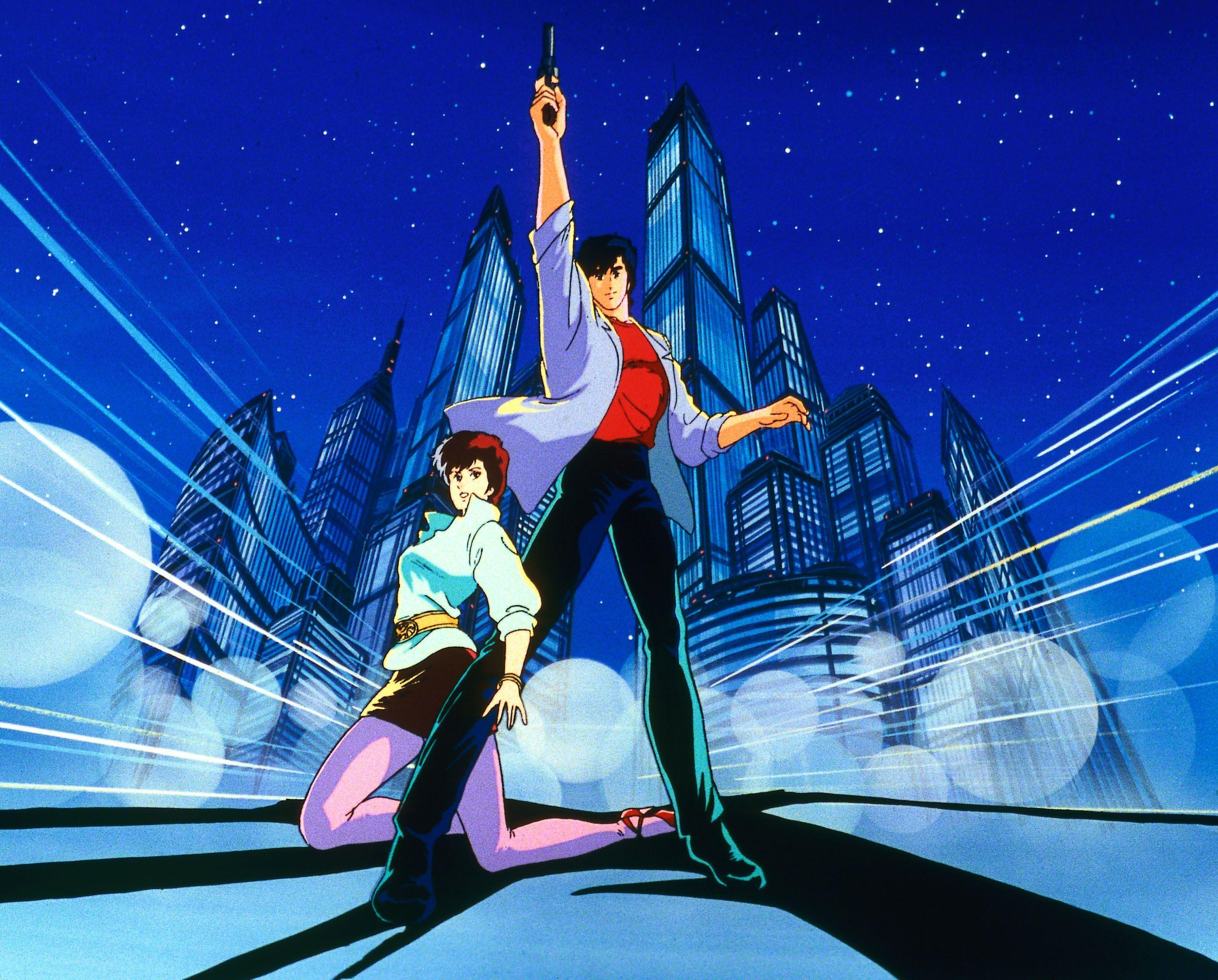 Download Night City Hunter X Hunter Iphone Wallpaper