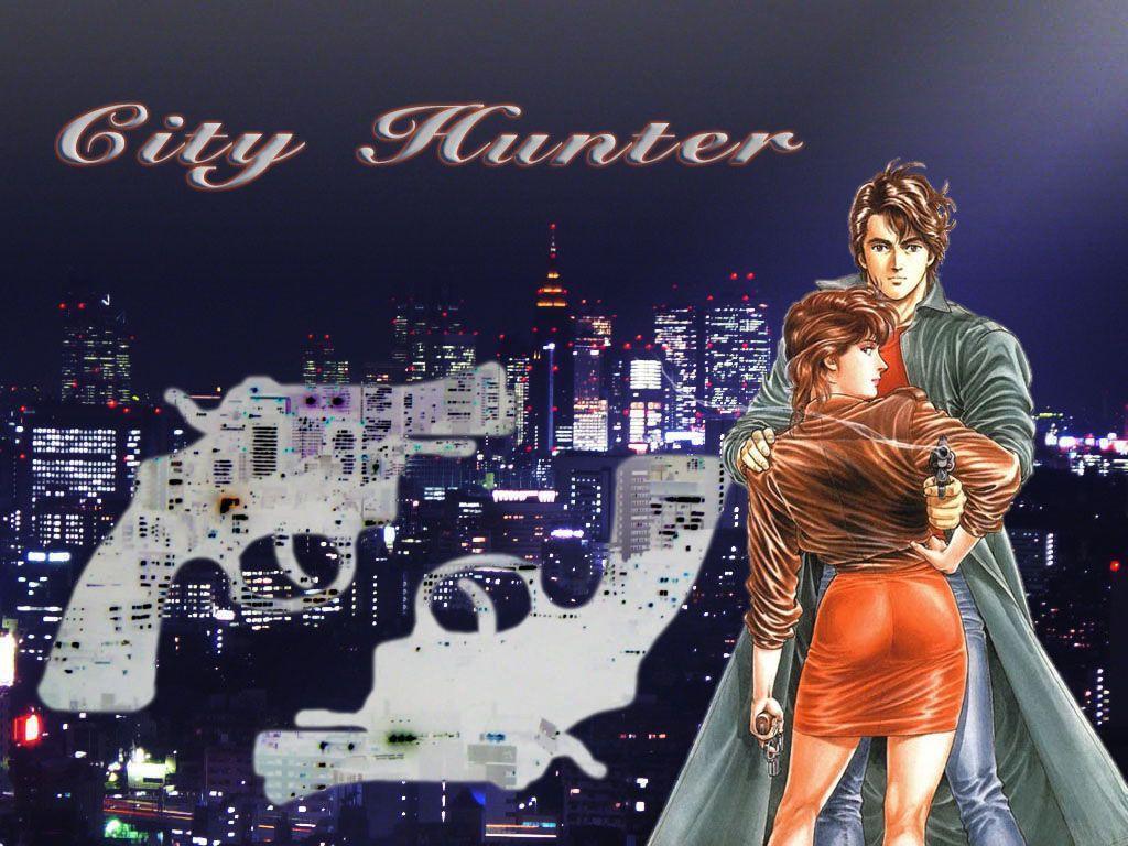 1024x768 City Hunter Anime HD Wallpaper .
