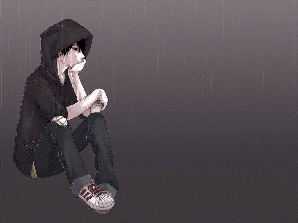 1024x768 Emo Anime