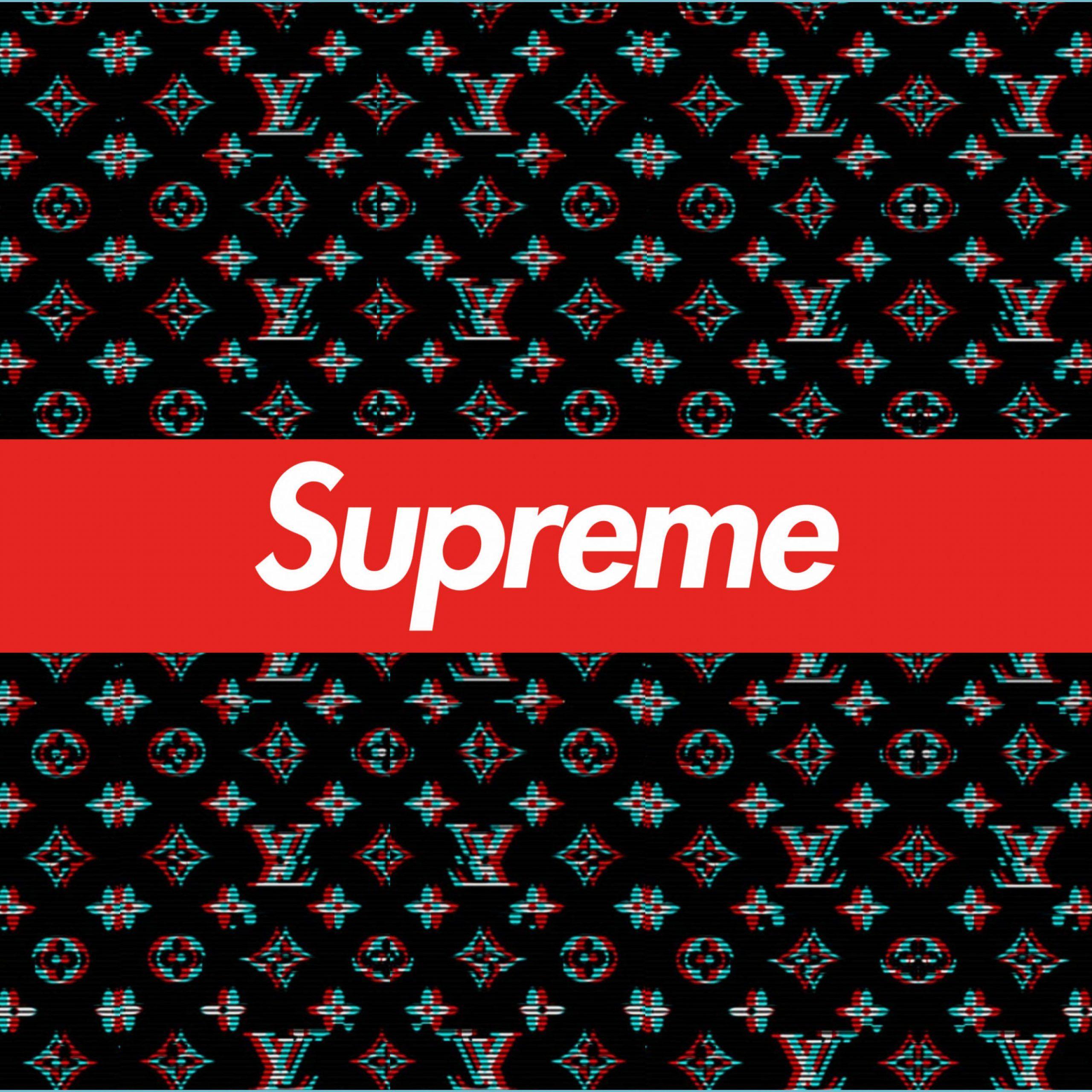 2560x2560 supreme louis vuitton gucci wallpaper .
