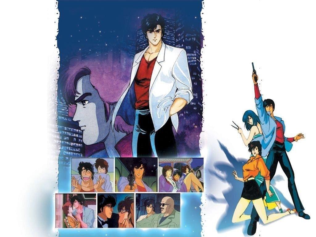 1024x768 30++ City Hunter Anime Wallpaper HD .bakawallpaper.