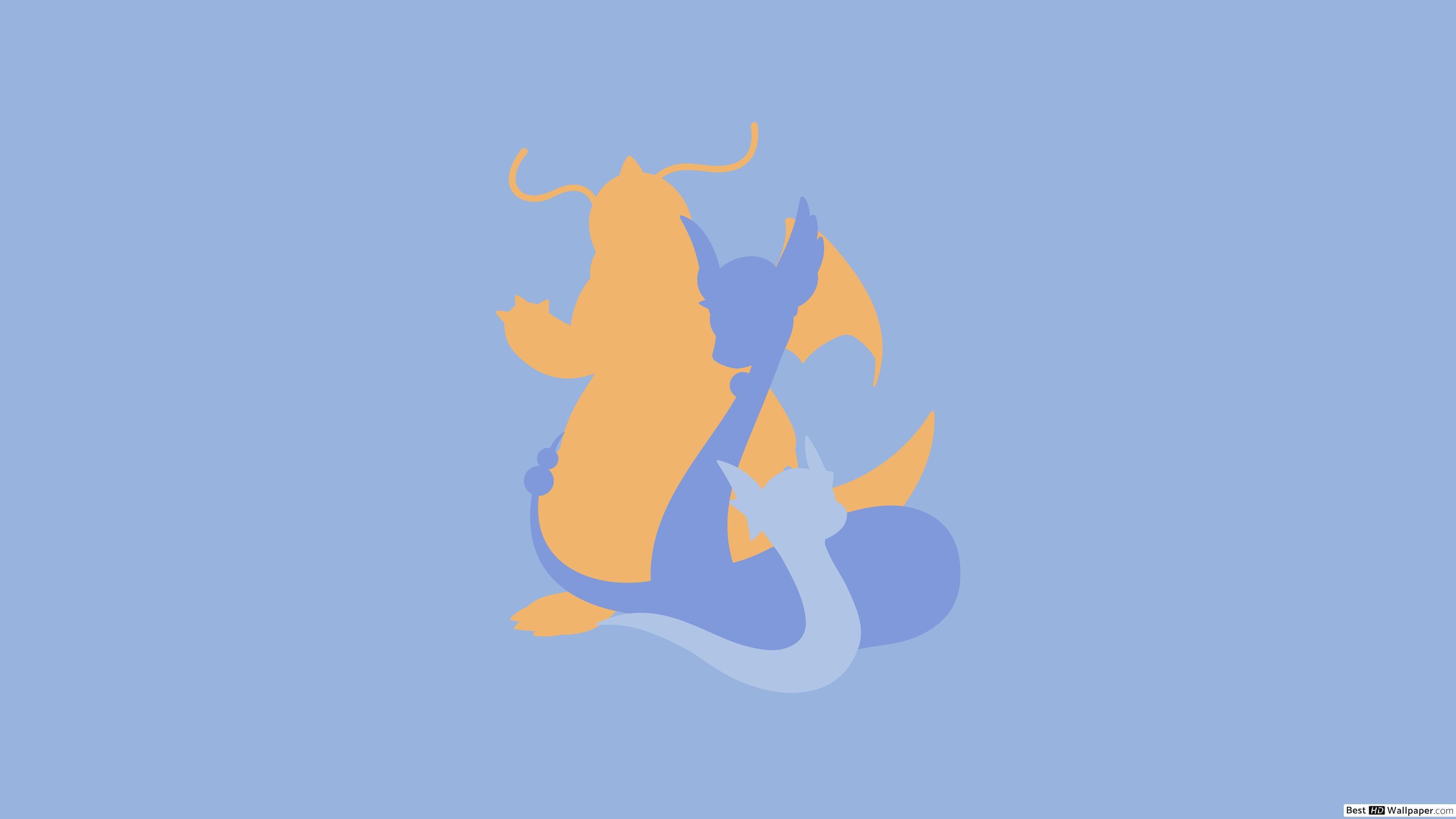 3840x2160 Dratini of Pokemon HD wallpaper .
