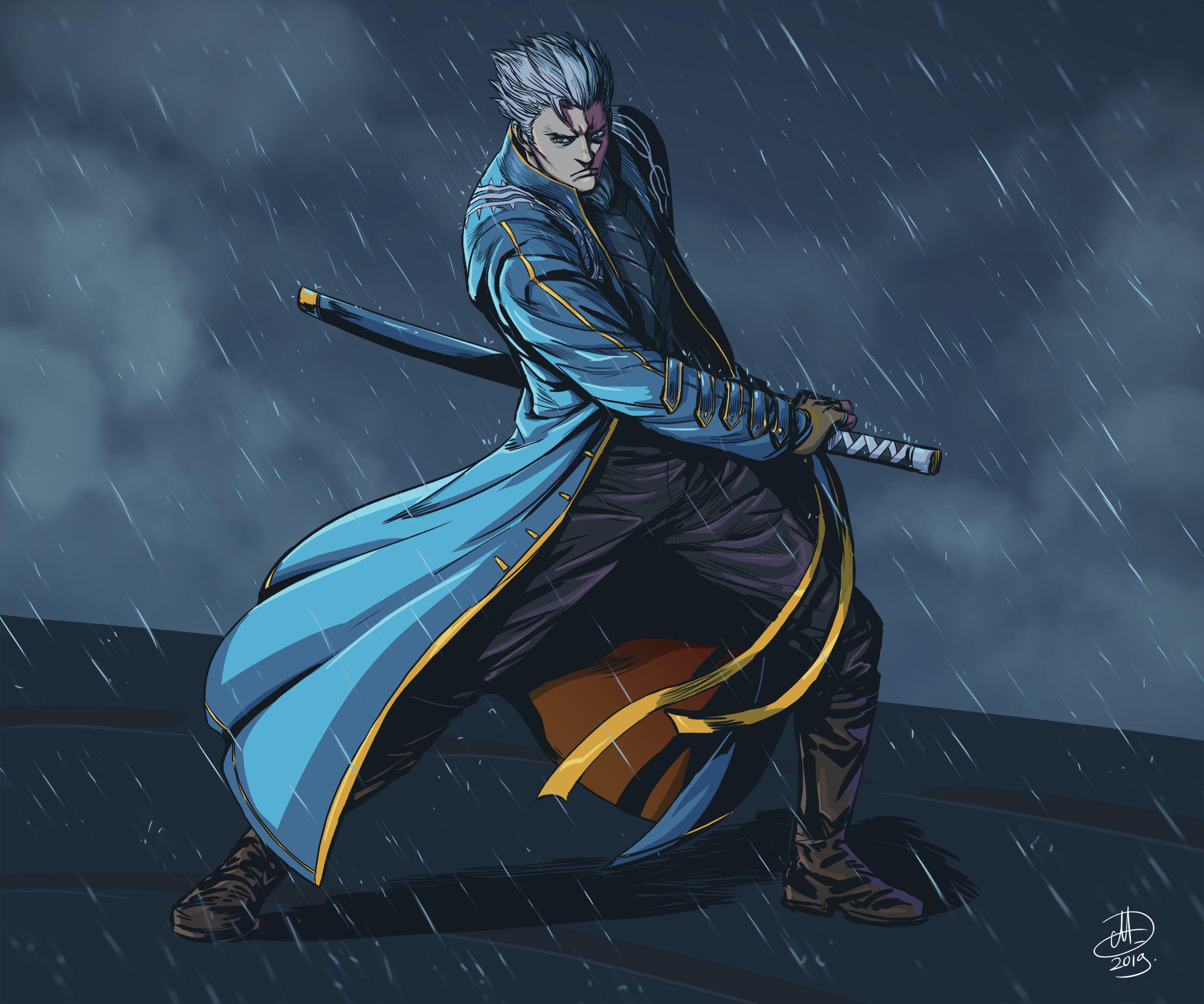 3200x2668 Devil May Cry Vergil Wallpaper .