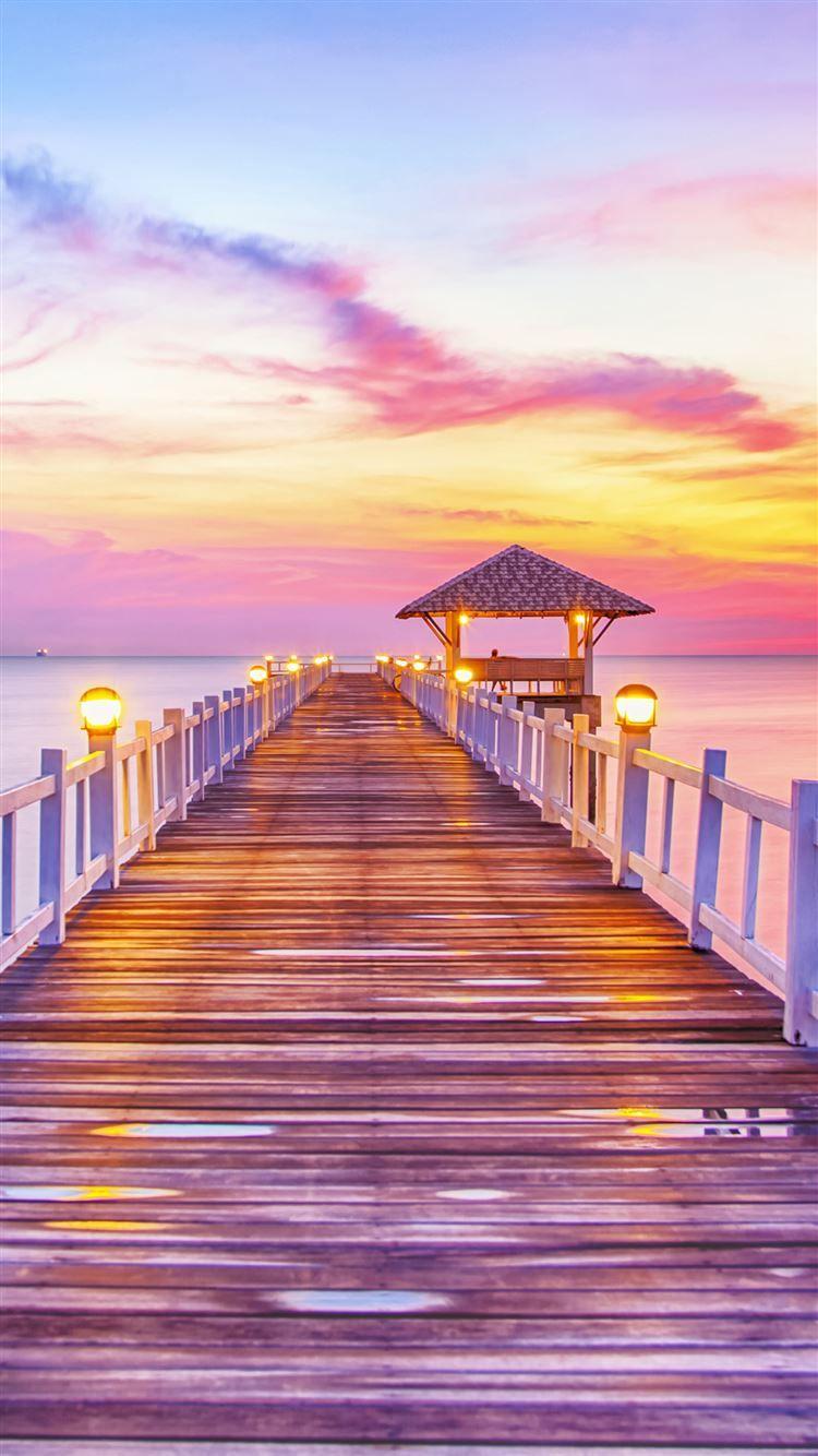 750x1334 Sunset Wallpaper For iPhone .newallp.