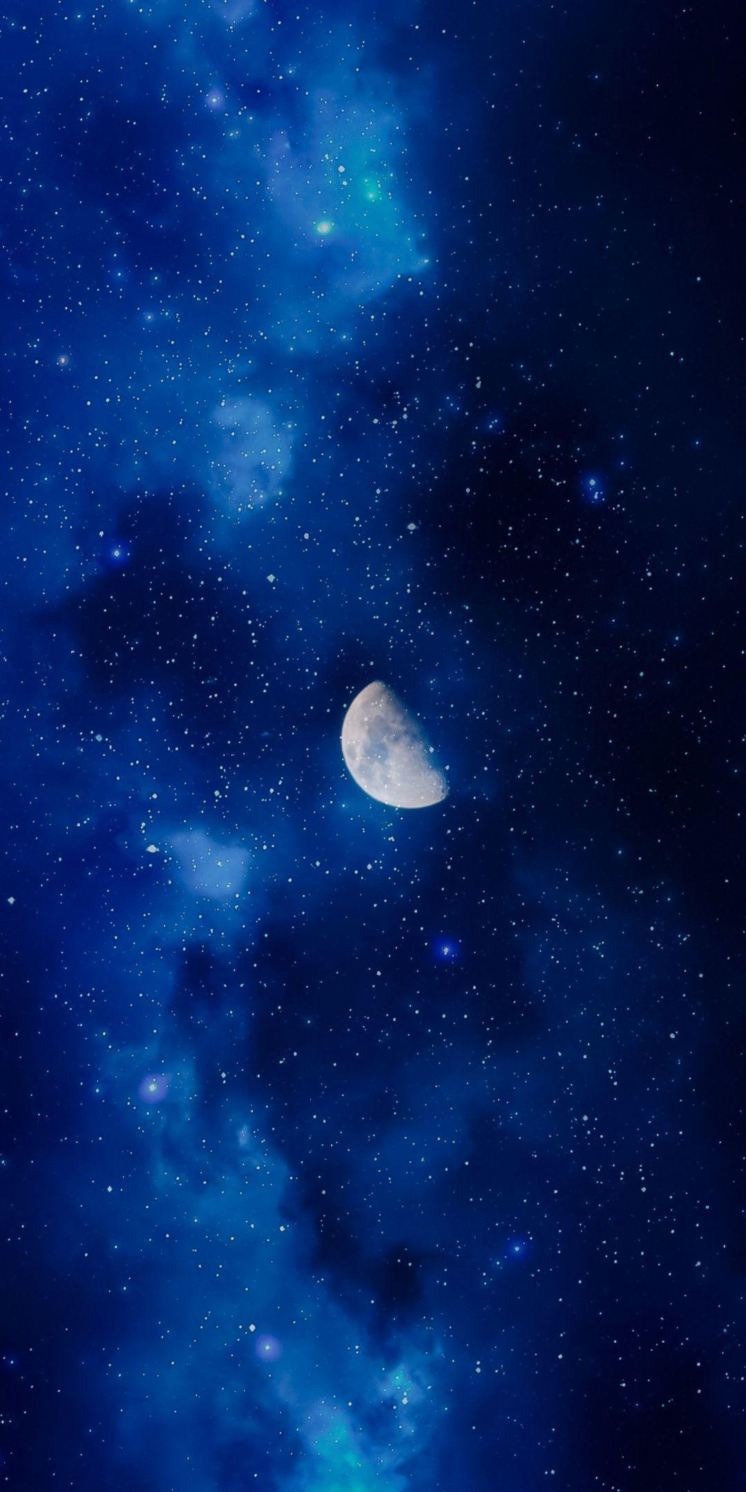 Cute Moon Galaxy Wallpapers - Top Free Cute Moon Galaxy Backgrounds ...
