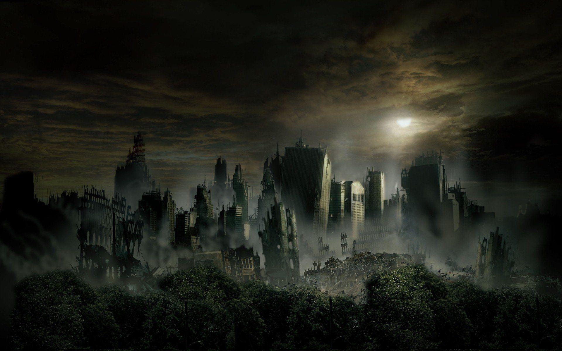 Ruined City Wallpapers - Top Free Ruined City Backgrounds - WallpaperAccess
