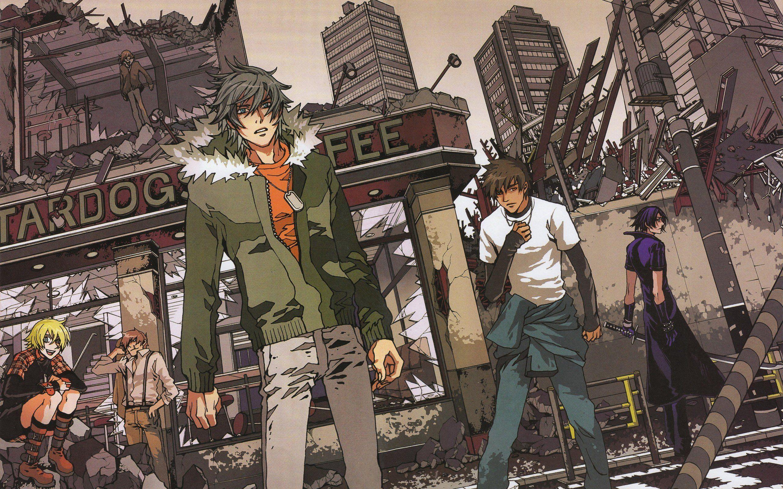 2560x1600 Anime series character Togainu no Chi .