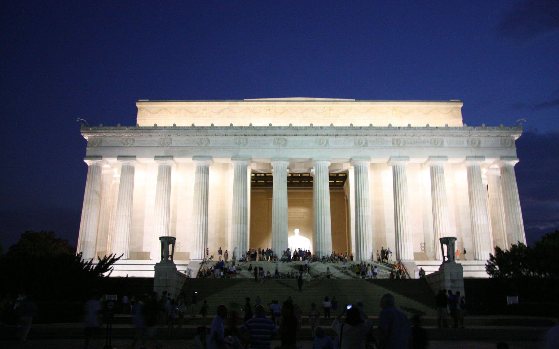 1920x1200 Lincoln Memorial Wallpaper .