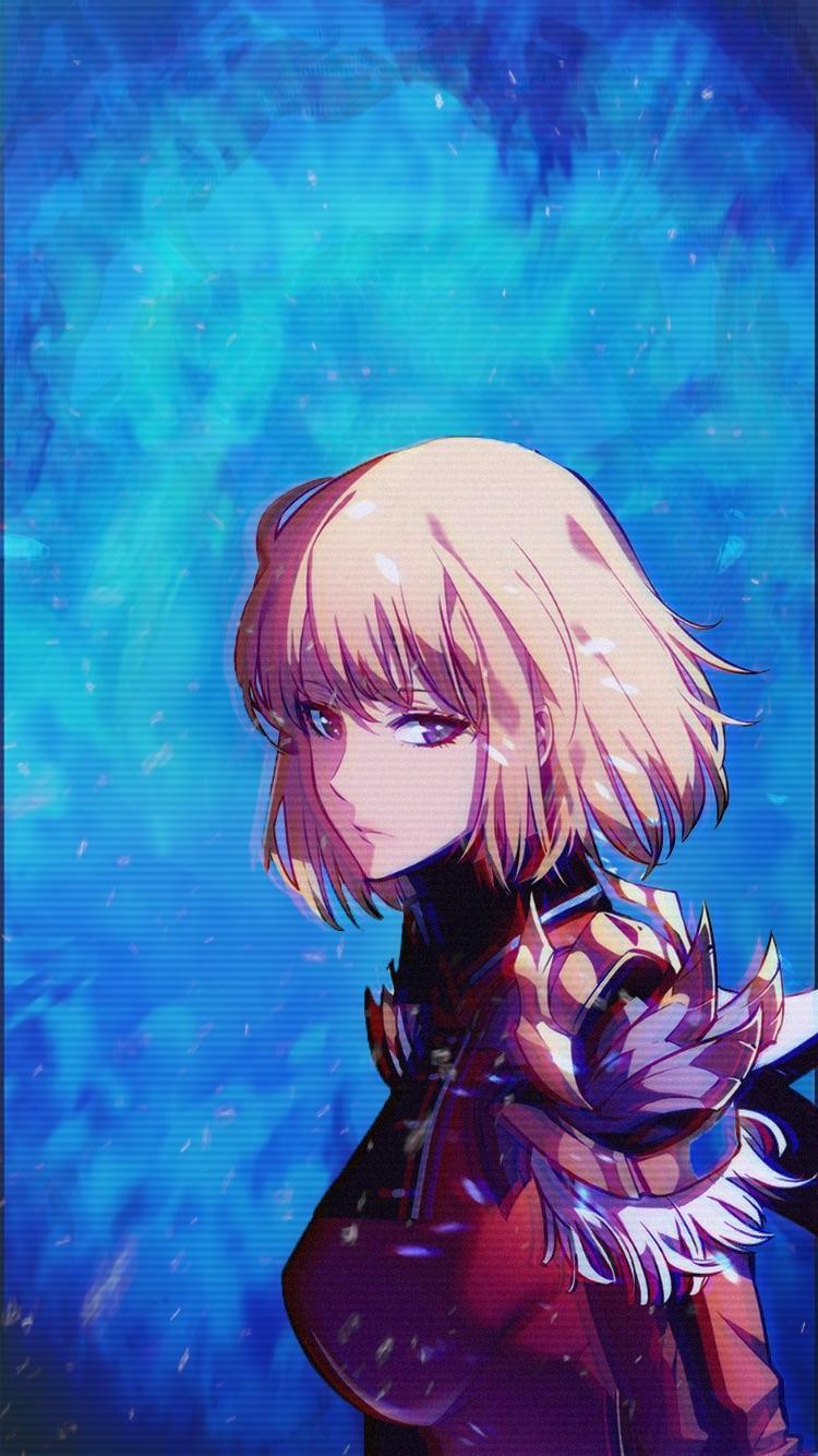 750x1334 Made a wallpaper with new best girl .