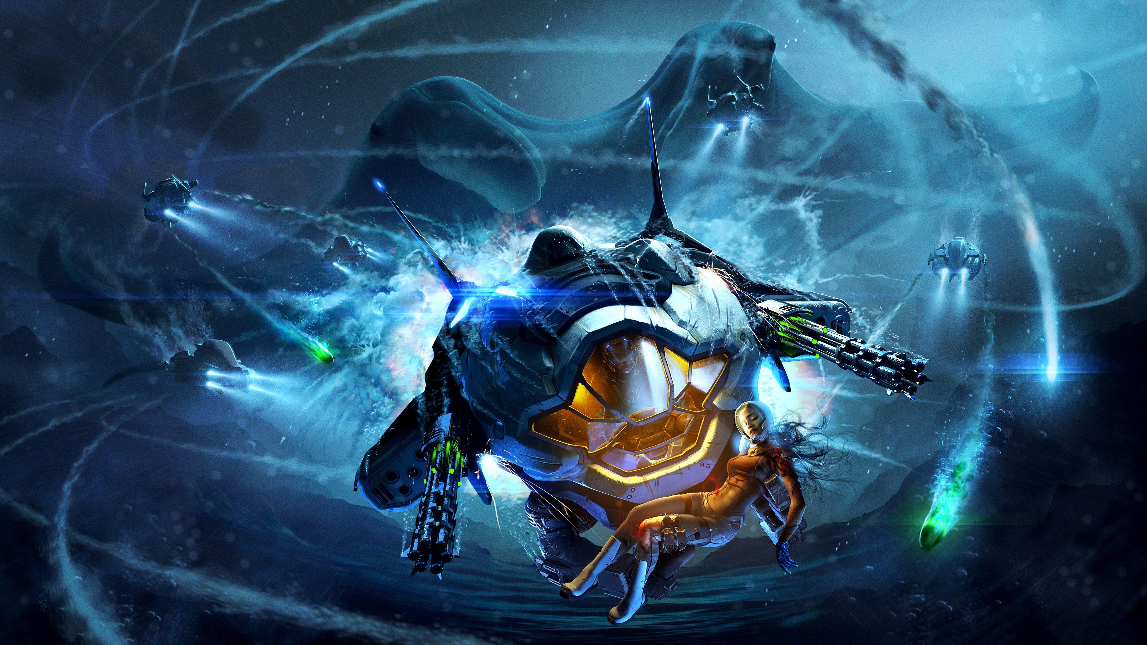 3840x2160 Aquanox Deep Descent 4k, HD Games, 4k .