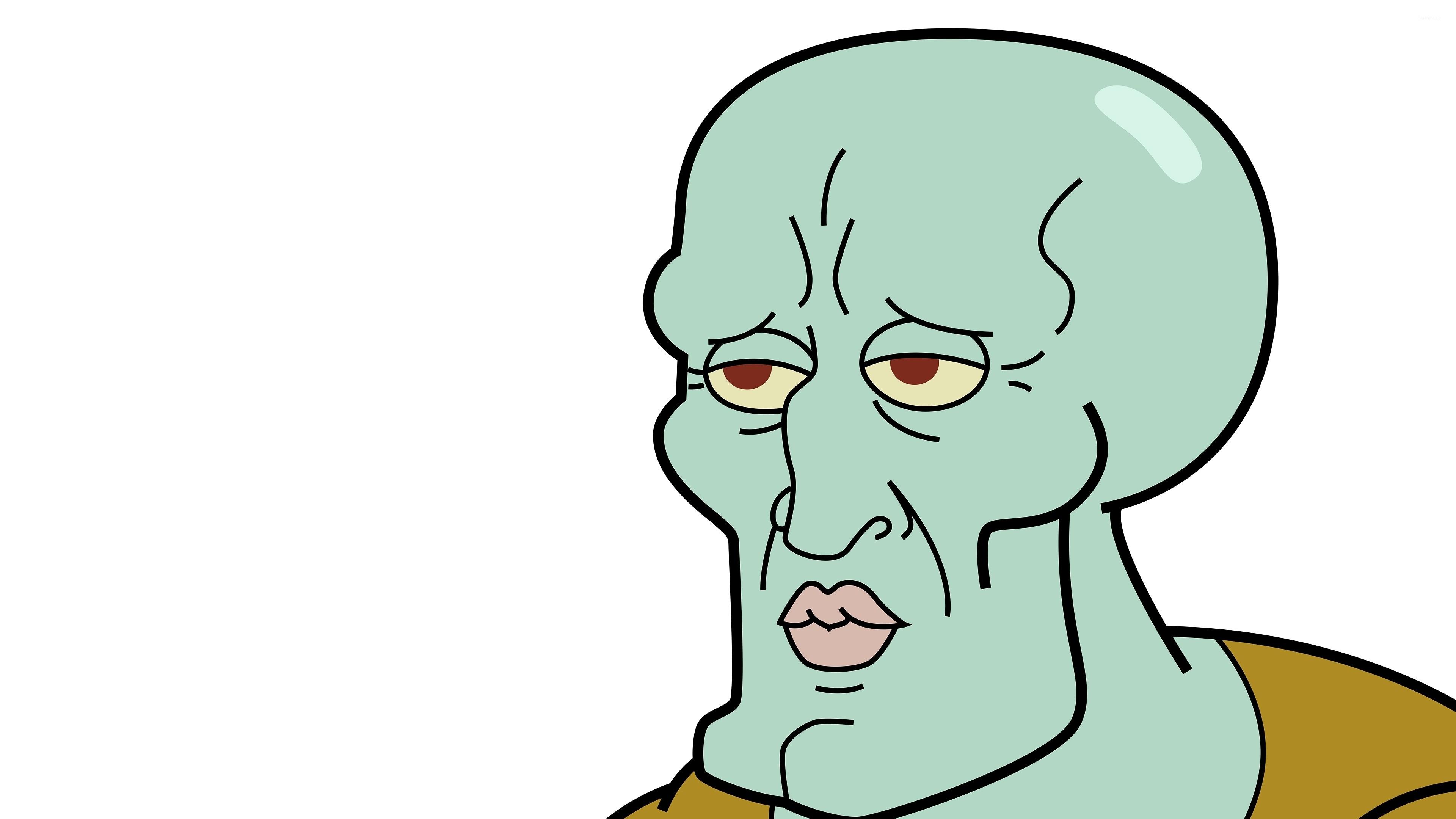 3840x2160 Handsome Squidward Wallpaper .