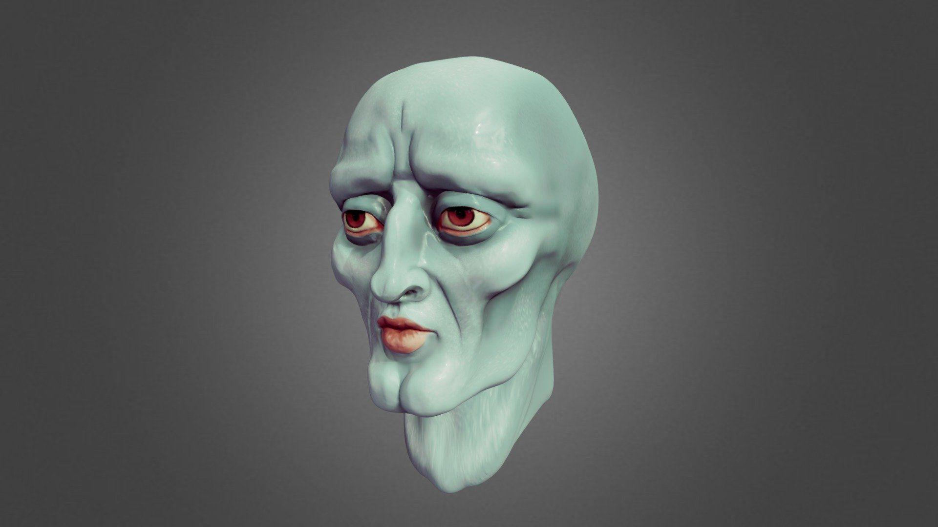 1920x1080 Handsome squidward Free 3D .