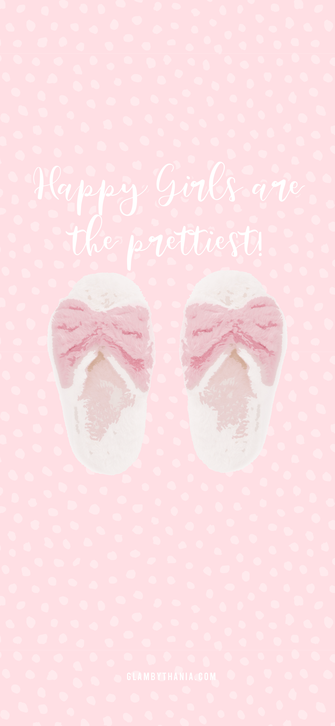 1125x2436 FREE Designer Girly Pink iPhone .com