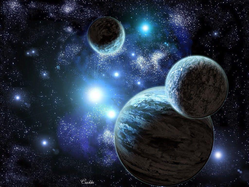 1024x768 Cool Space Art Alien Trippy .line.