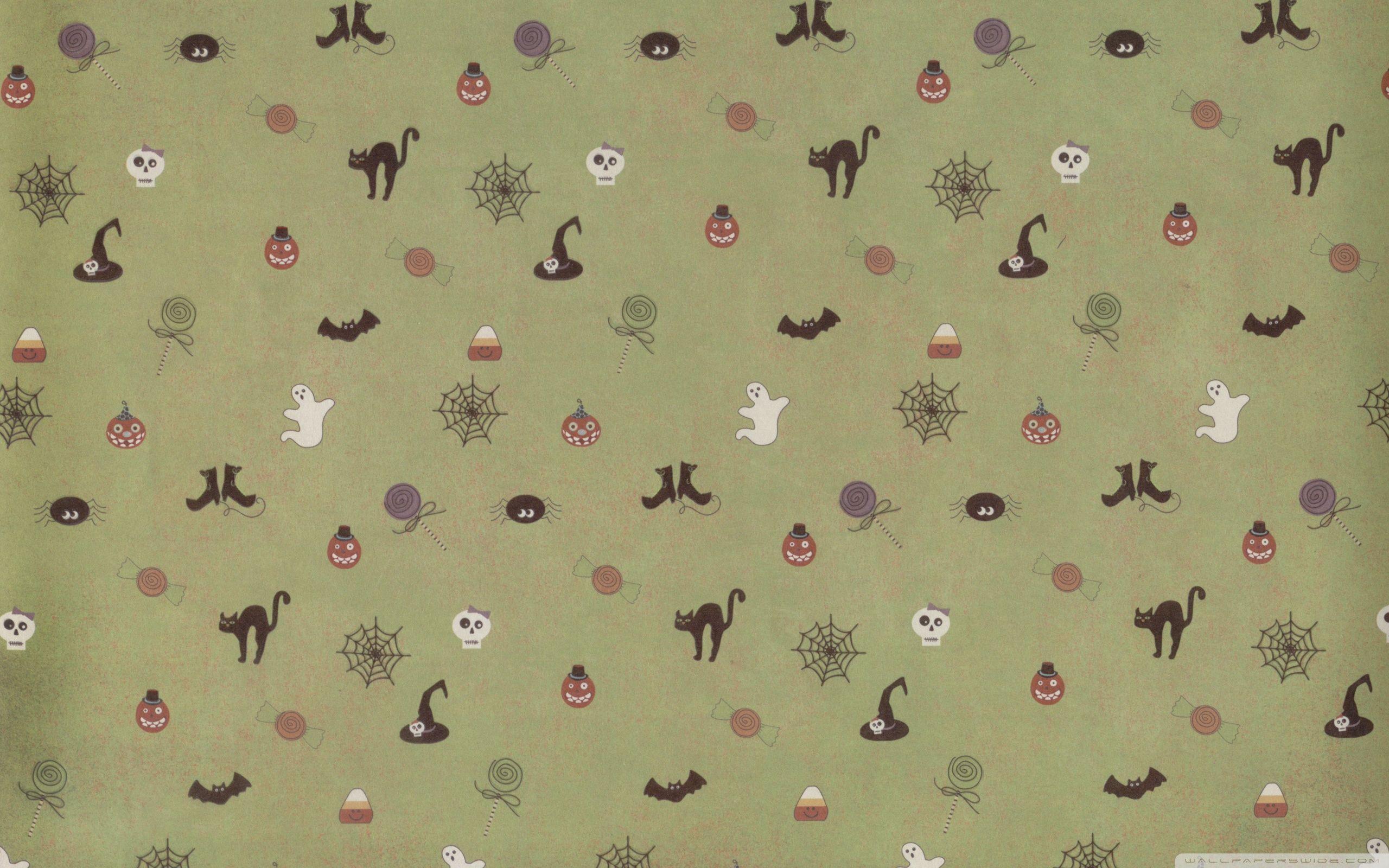 2560x1600 Vintage Halloween Wallpaper