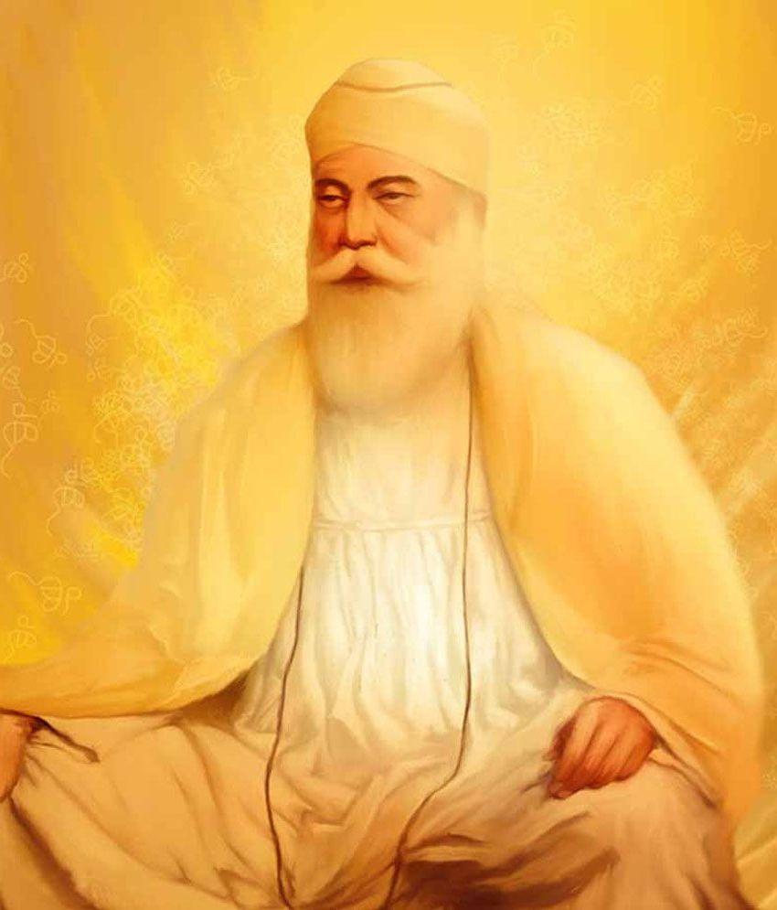 850x995 Guru Nanak Dev Ji Wallpaper By Sobha Singh Guru Nanak Jayanti