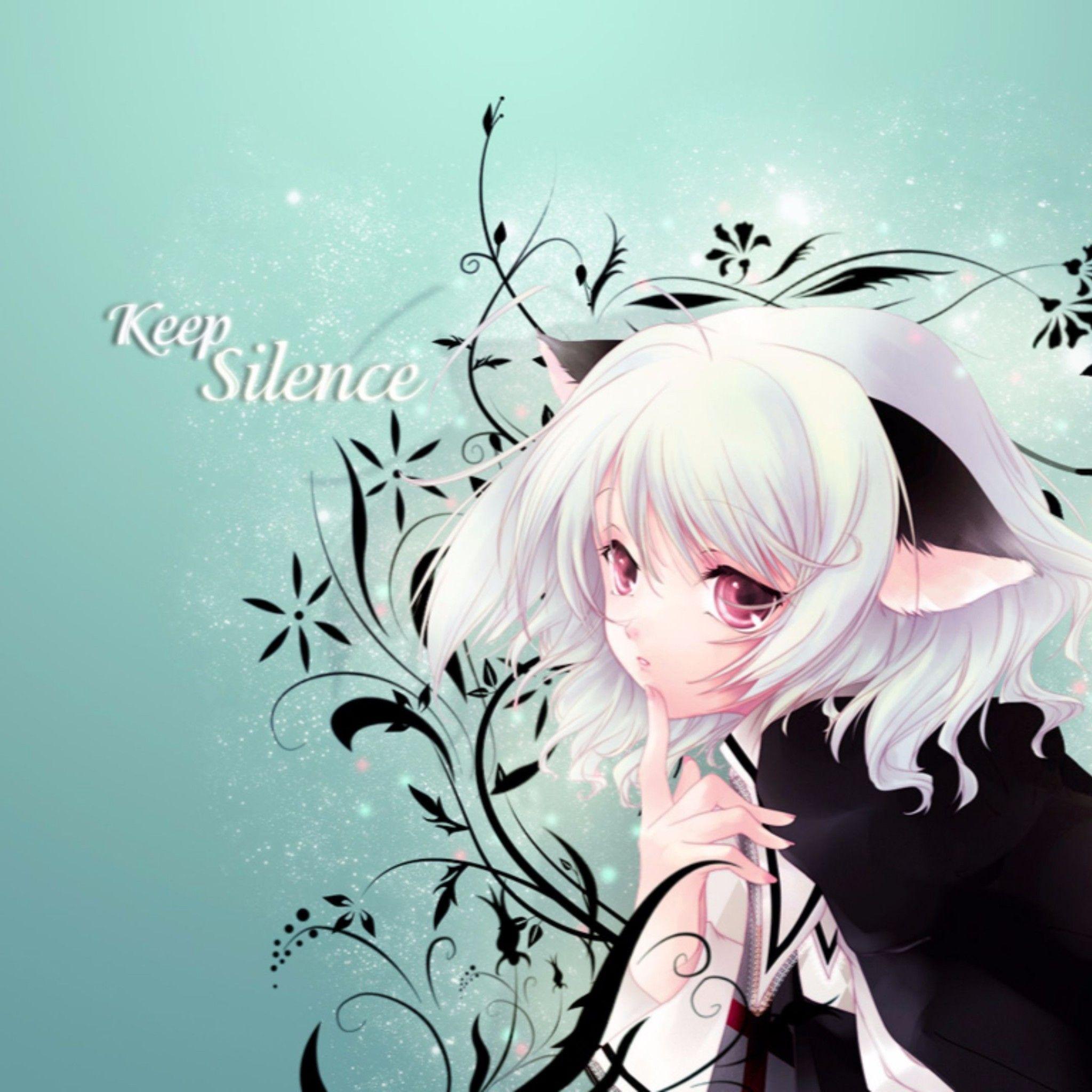2048x2048 Keep Silence 2016 4K Anime Wallpaper. Free 4K Wallpaper