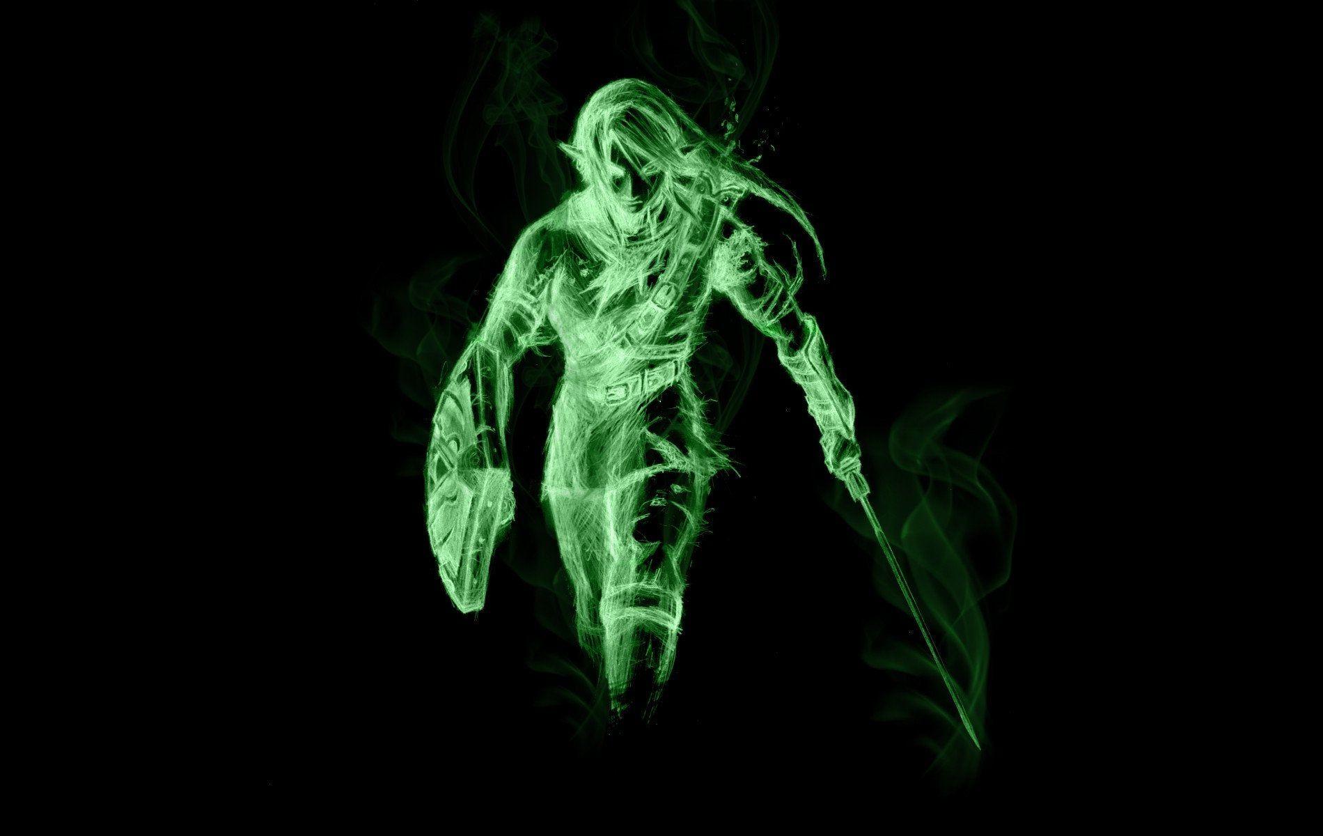 1900x1200 Saw that black and white Link wallpaper .