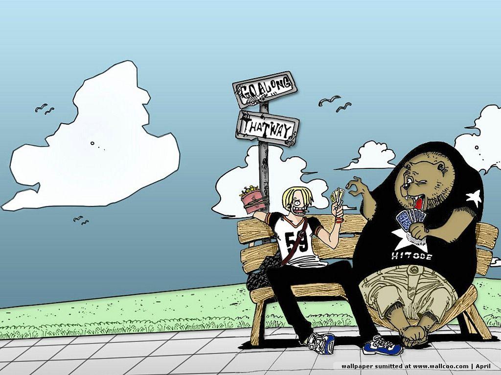1024x768 One Piece Anime Character Wallpaper .