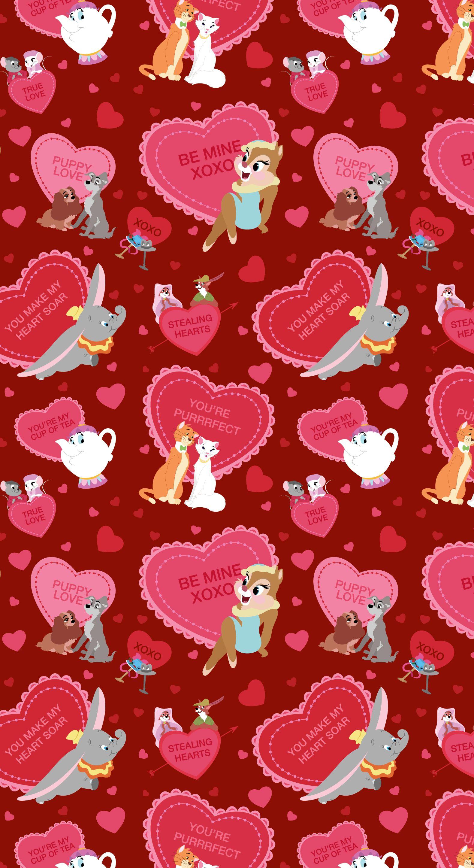 Disney Valentines Day Wallpapers  PixelsTalkNet