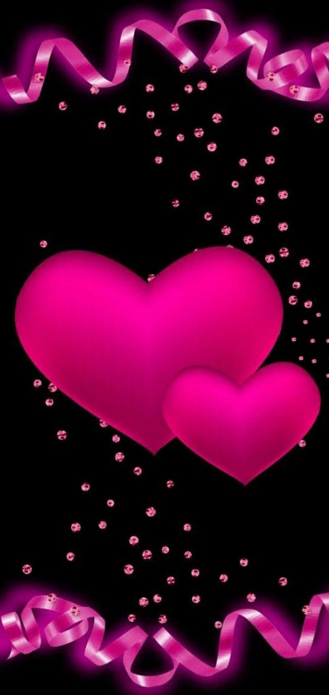 1080x2280 Heart wallpaper .com