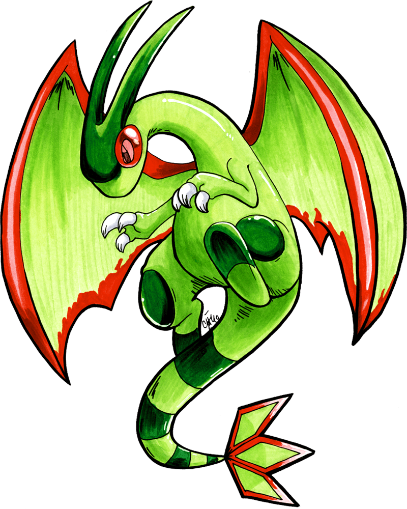 800x1000 Dragon Pokemon Flygon .itl.cat