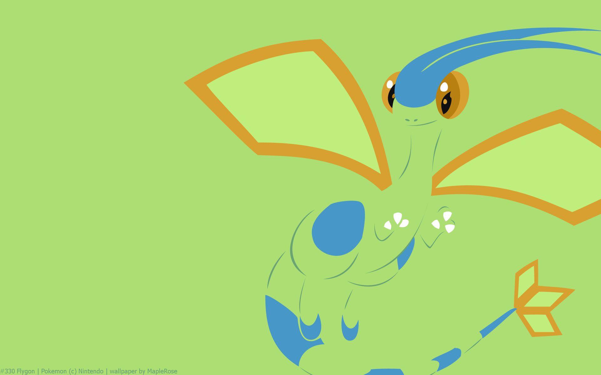 1920x1200 Flygon. PokéWallspokewalls.