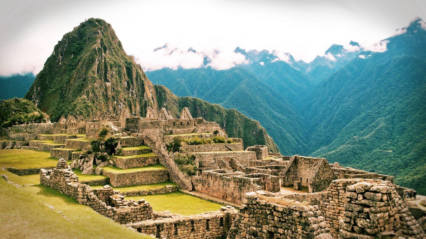 1366x768 Ruins Machu Picchu Abandoned City .