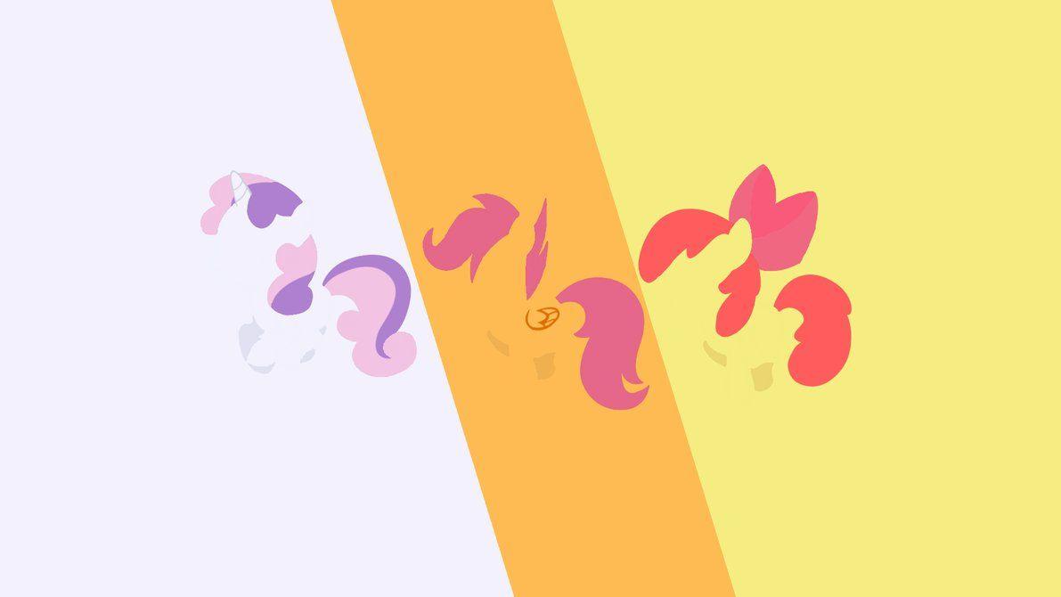 1191x670 Cutie Mark Crusaders Minimalist Wallpaper [2]