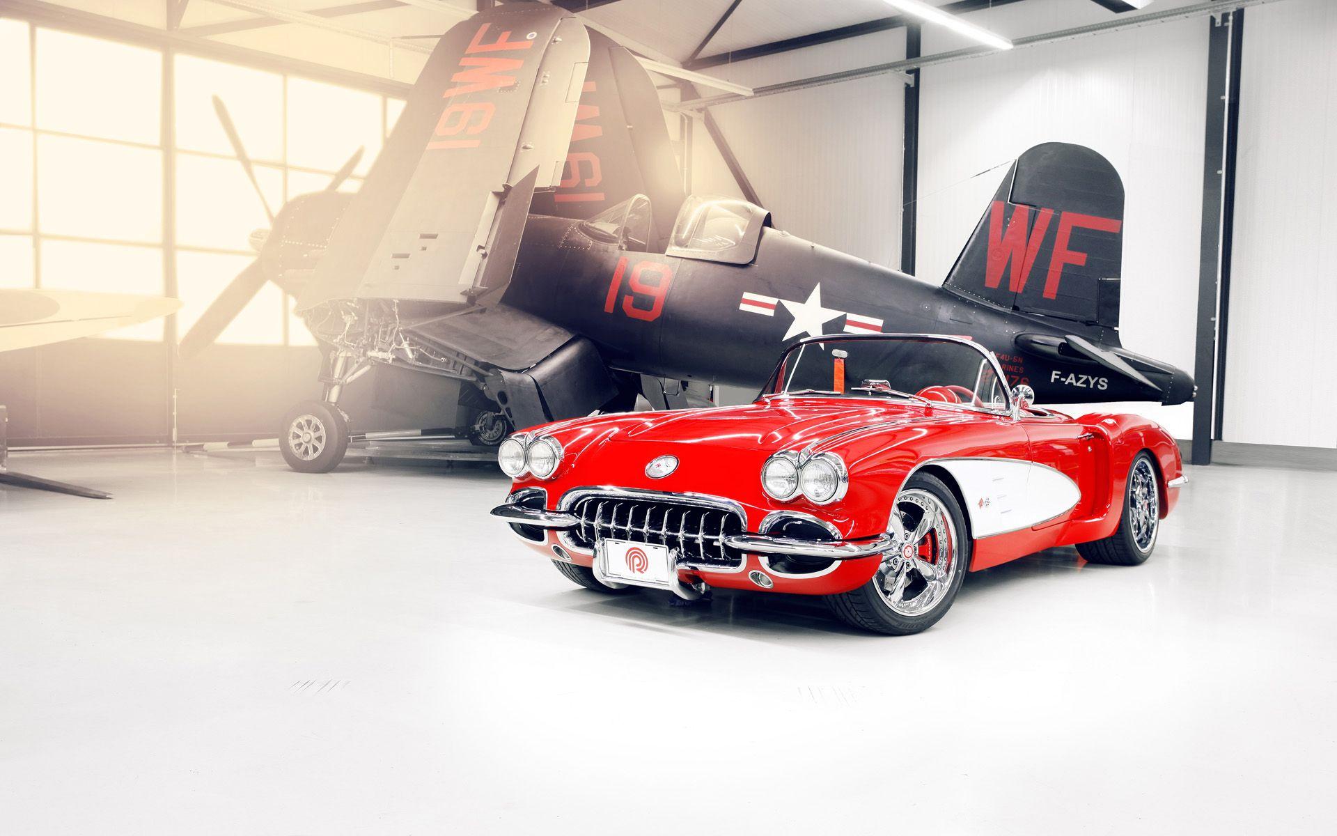 1920x1200 Daily Wallpaper: Corsair & Corvette. I Like To Waste My Time