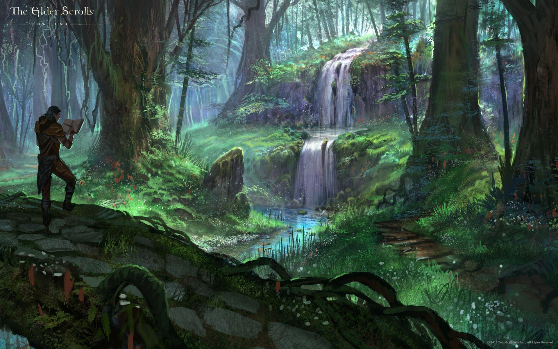 1920x1200 Forest Warrior Wallpaper on .