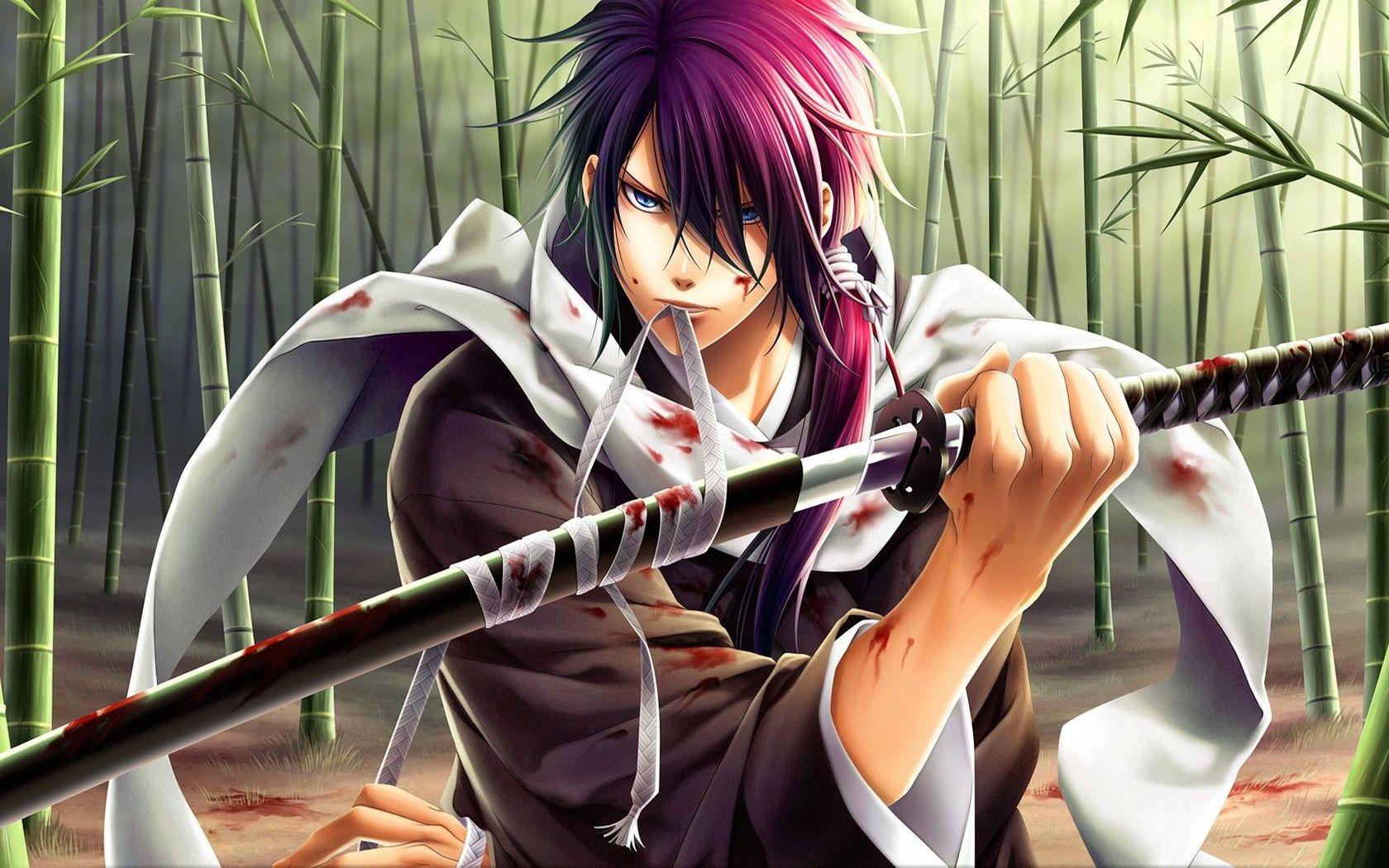 1680x1050 Anime Samurai Wallpaper