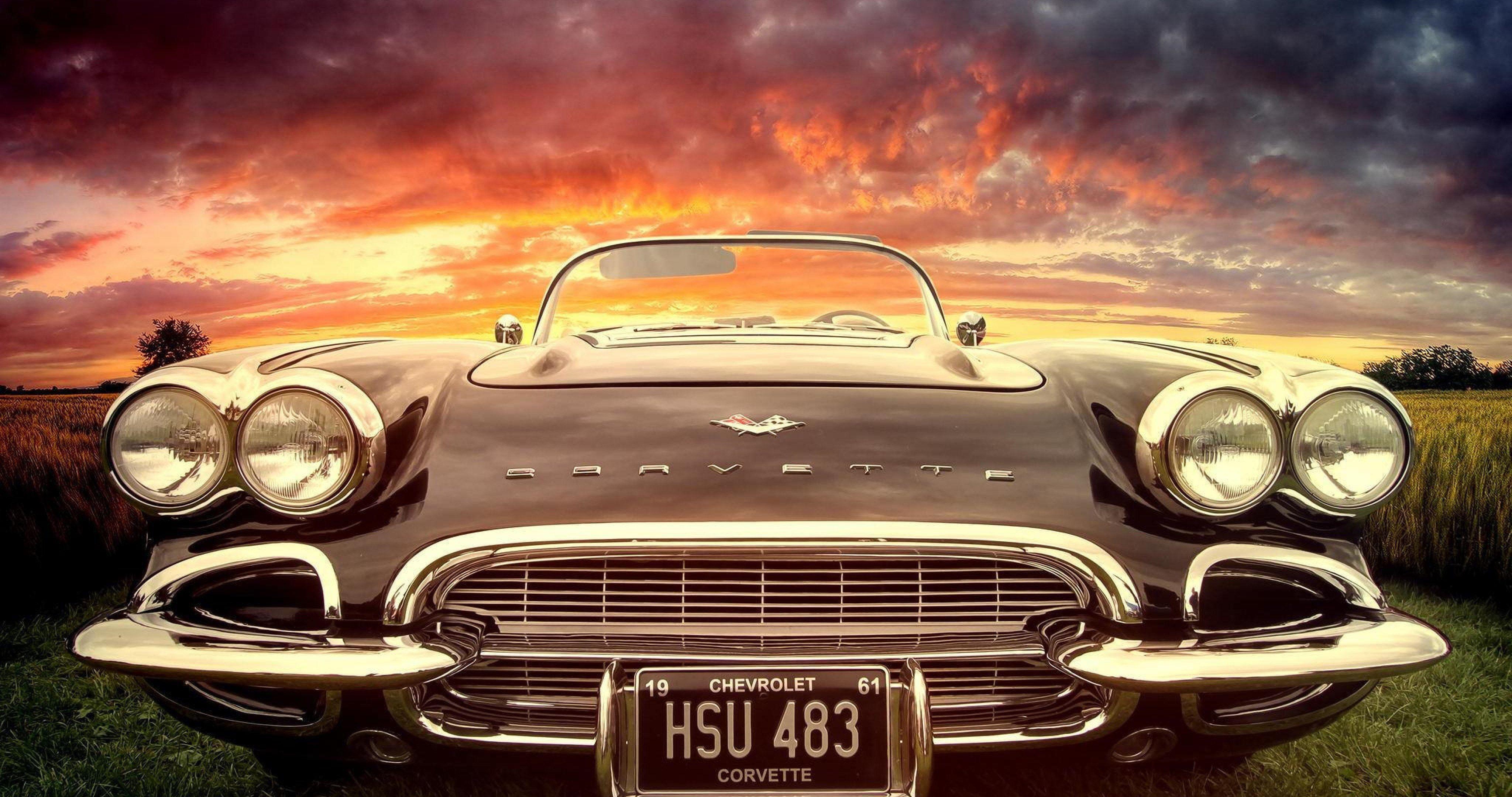 4096x2160 chevrolet classic chrome 4k ultra HD wallpaper. ololoshenka