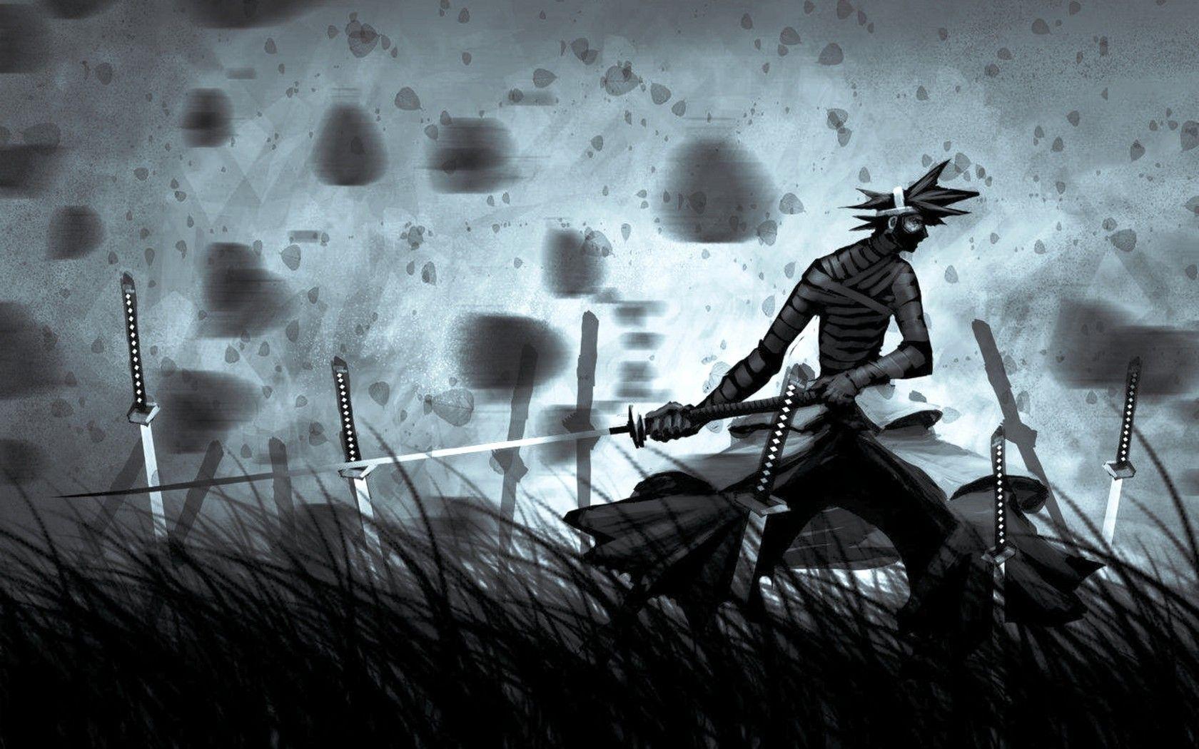 1680x1050 Anime Lover: Anime Samurai Wallpaperpecintaanime11.
