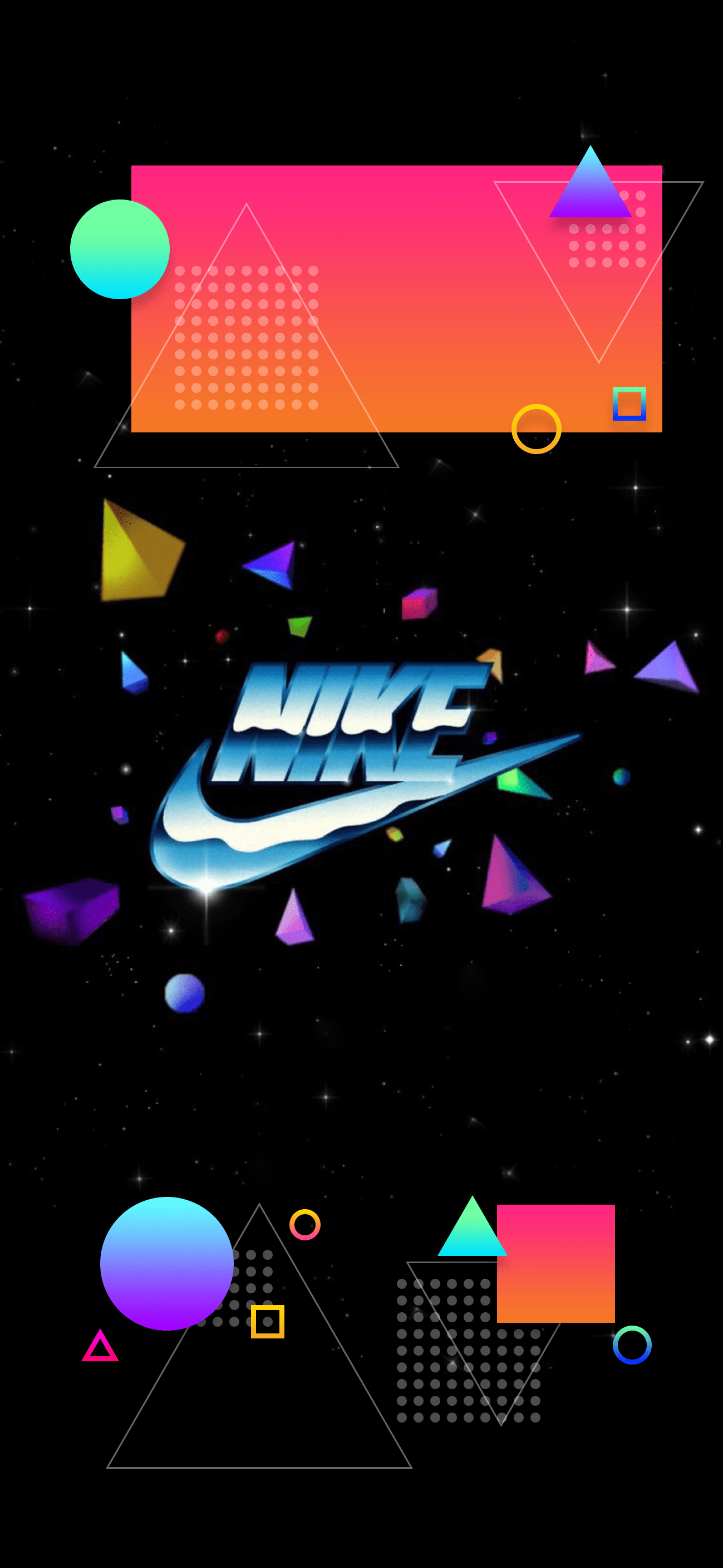 1299x2814 Nike Wallpaper 4k iPhone X
