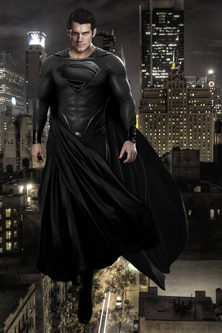 730x1095 Black Suit Superman by iRobathon .com