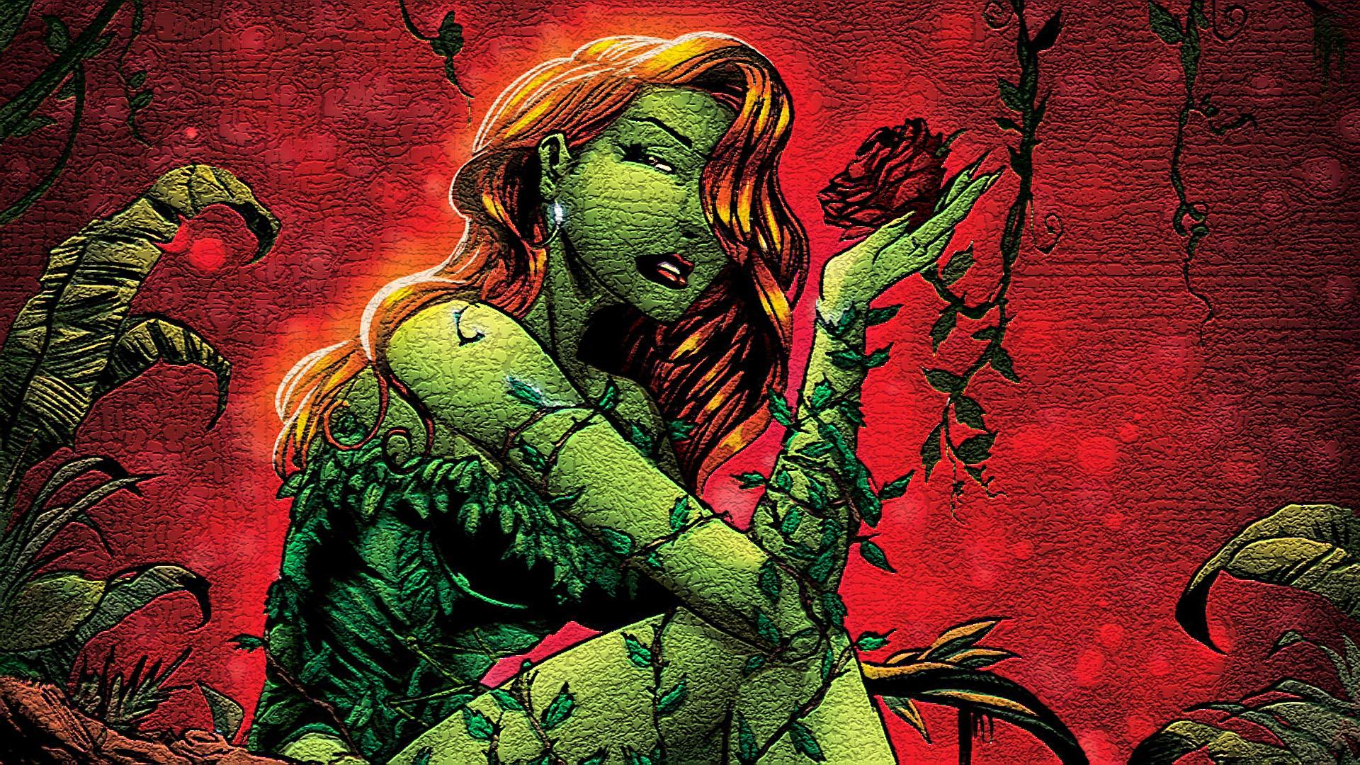 1920x1080 Poison Ivy Arkham Wallpaper .