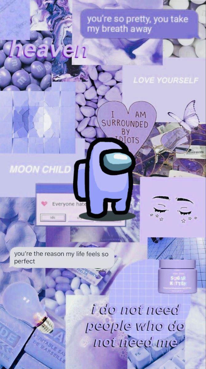 670x1200 Among Us (Lavender) Wallpaper. Purple .com