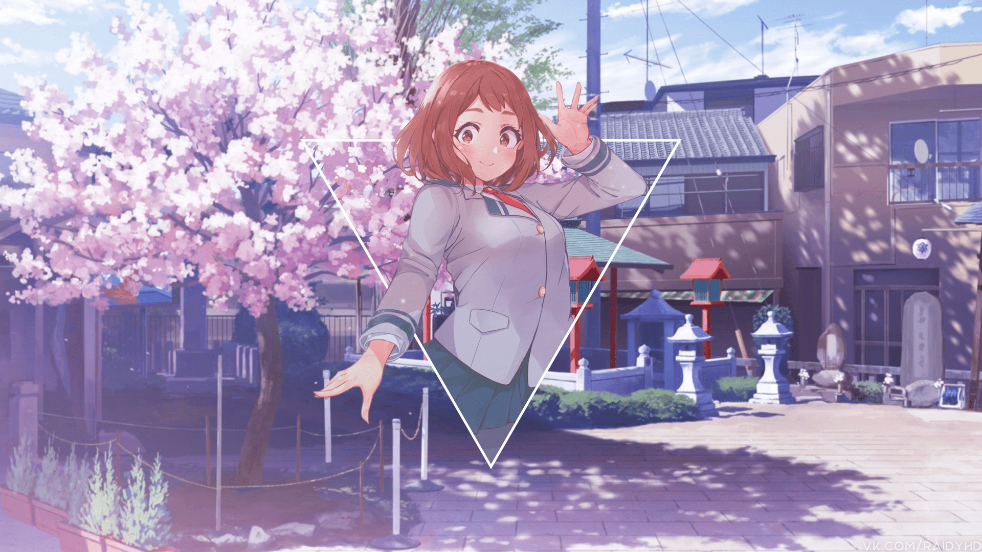 1920x1080 Download 1920x1080 Anime Girl, Redhead .