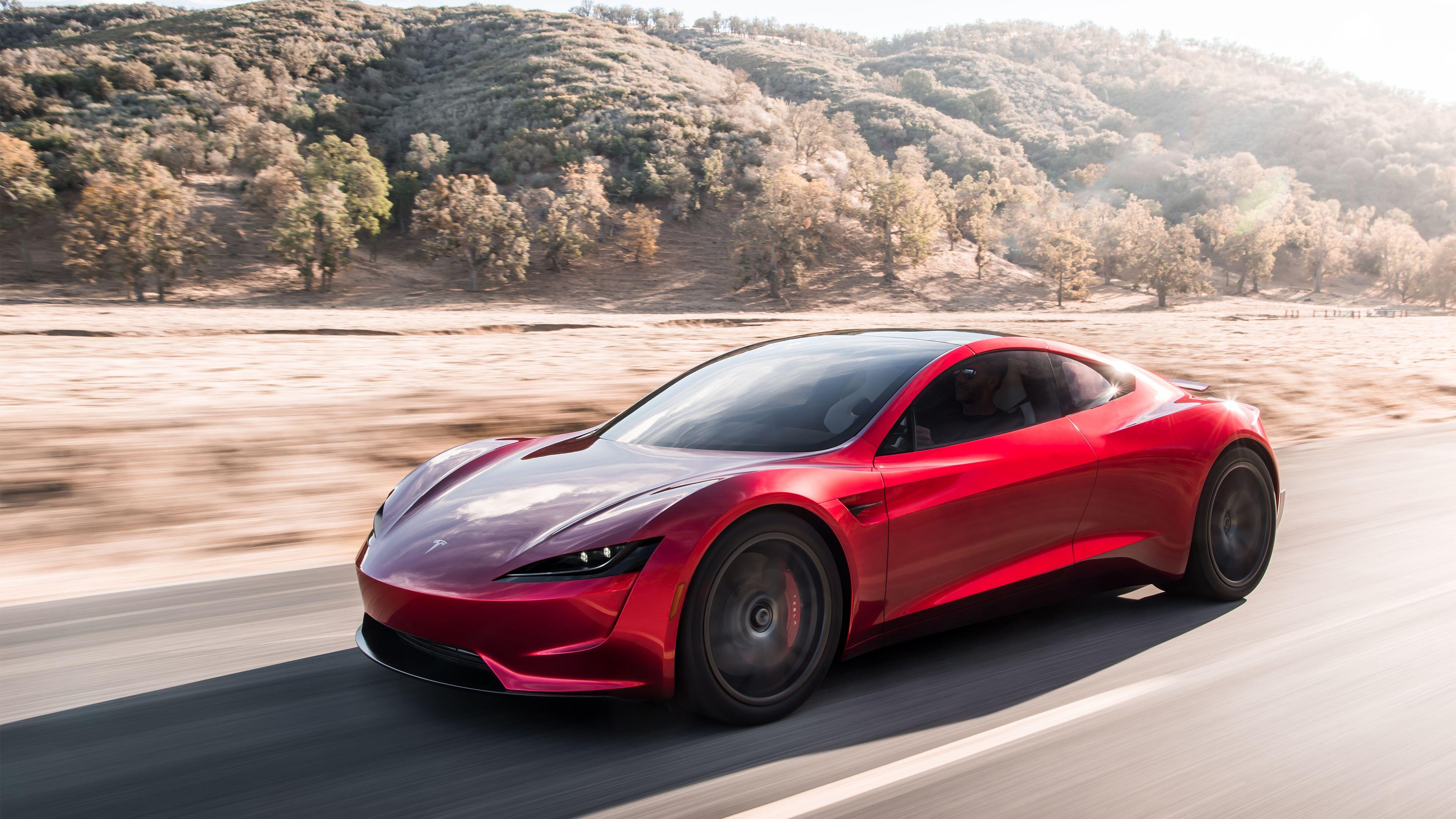 3840x2160 Tesla Roadster Wallpaper 4k .topsupercars123.
