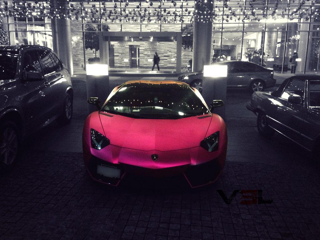 1024x768 New Pink Lamborghini Aventador Wallpaper Page