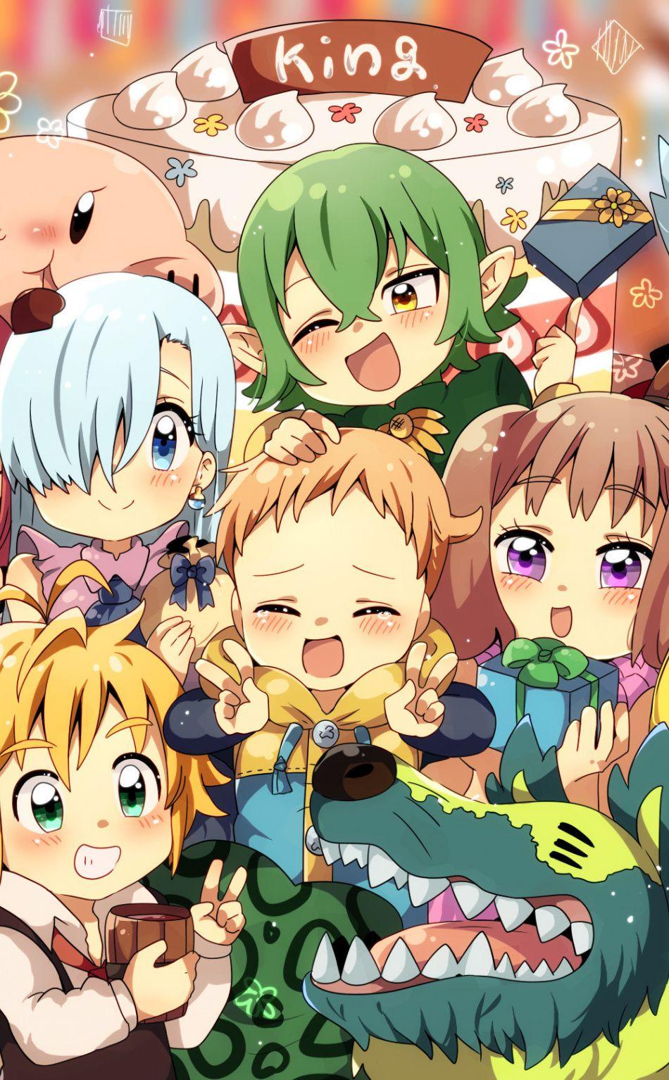 950x1534 Seven Deadly Sins Phone Background .