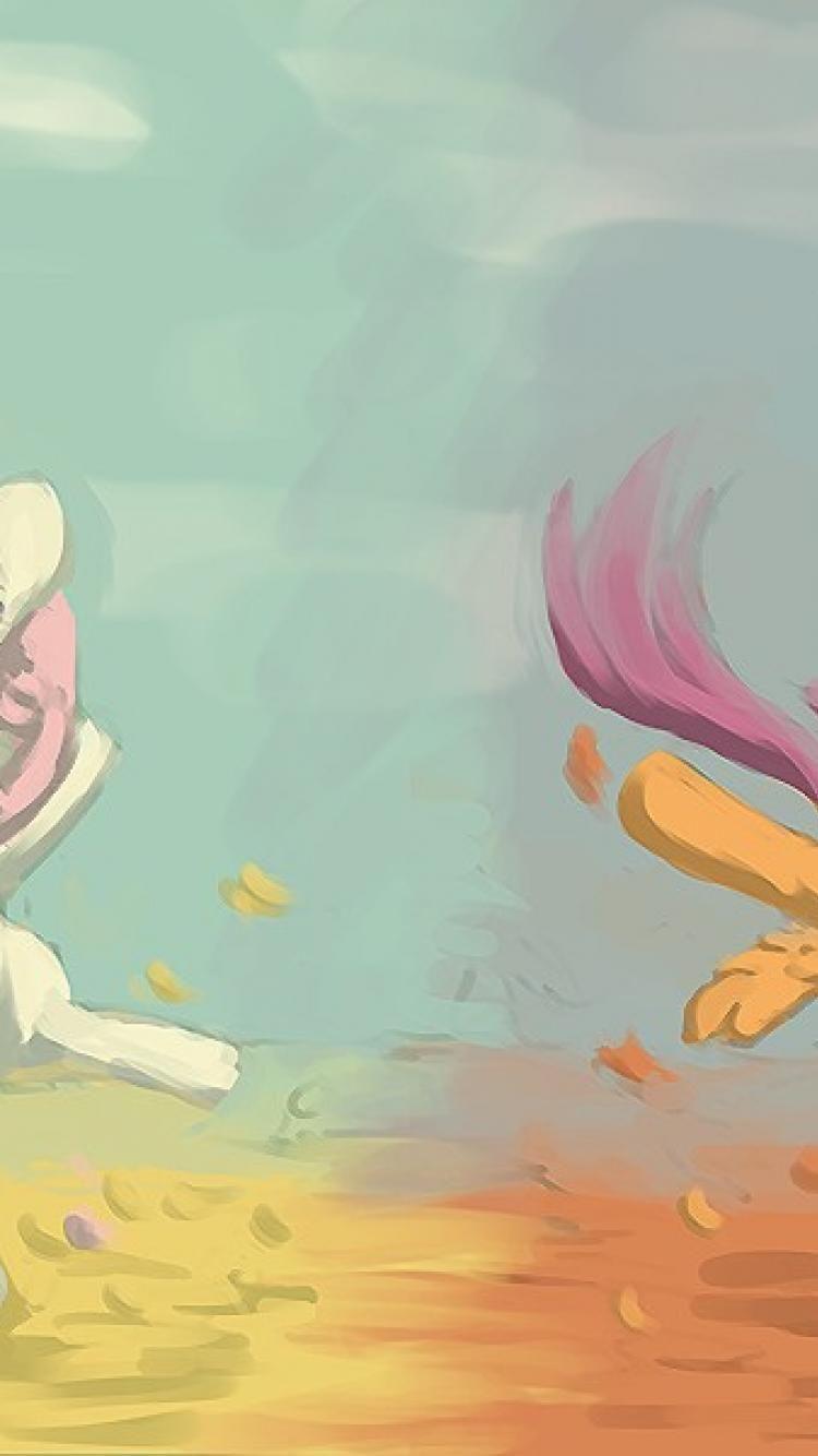 750x1334 Scootaloo sweetie belle applebloom cutie mark crusaders wallpaper