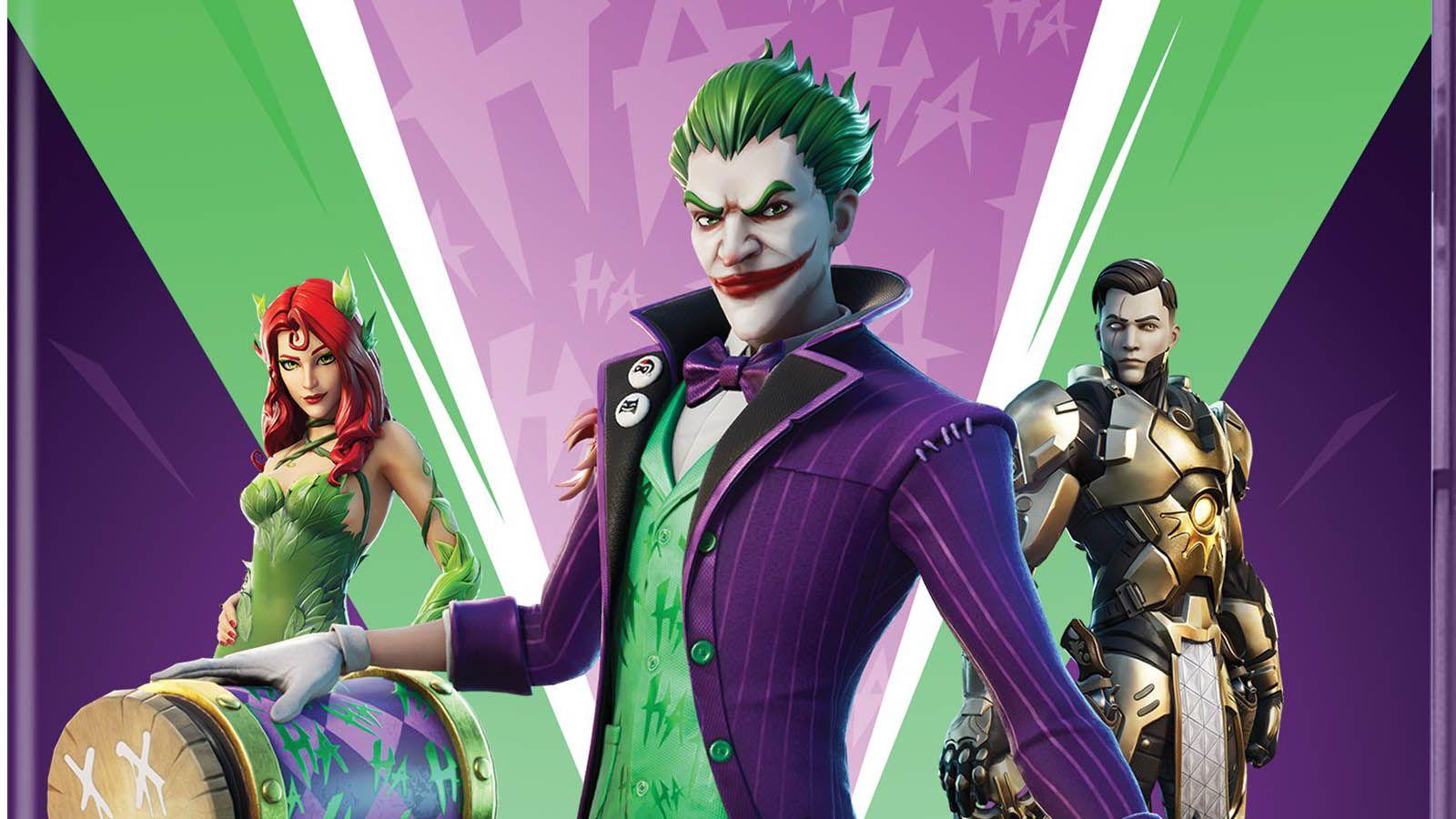 1600x900 Joker And Poison Ivy Coming To Fortnite .batman