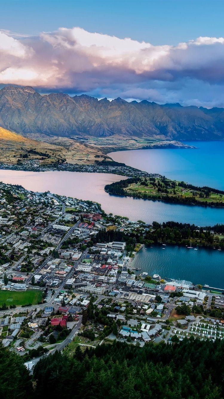 750x1334 Queenstown, New Zealand, Lake Wakatipu .best